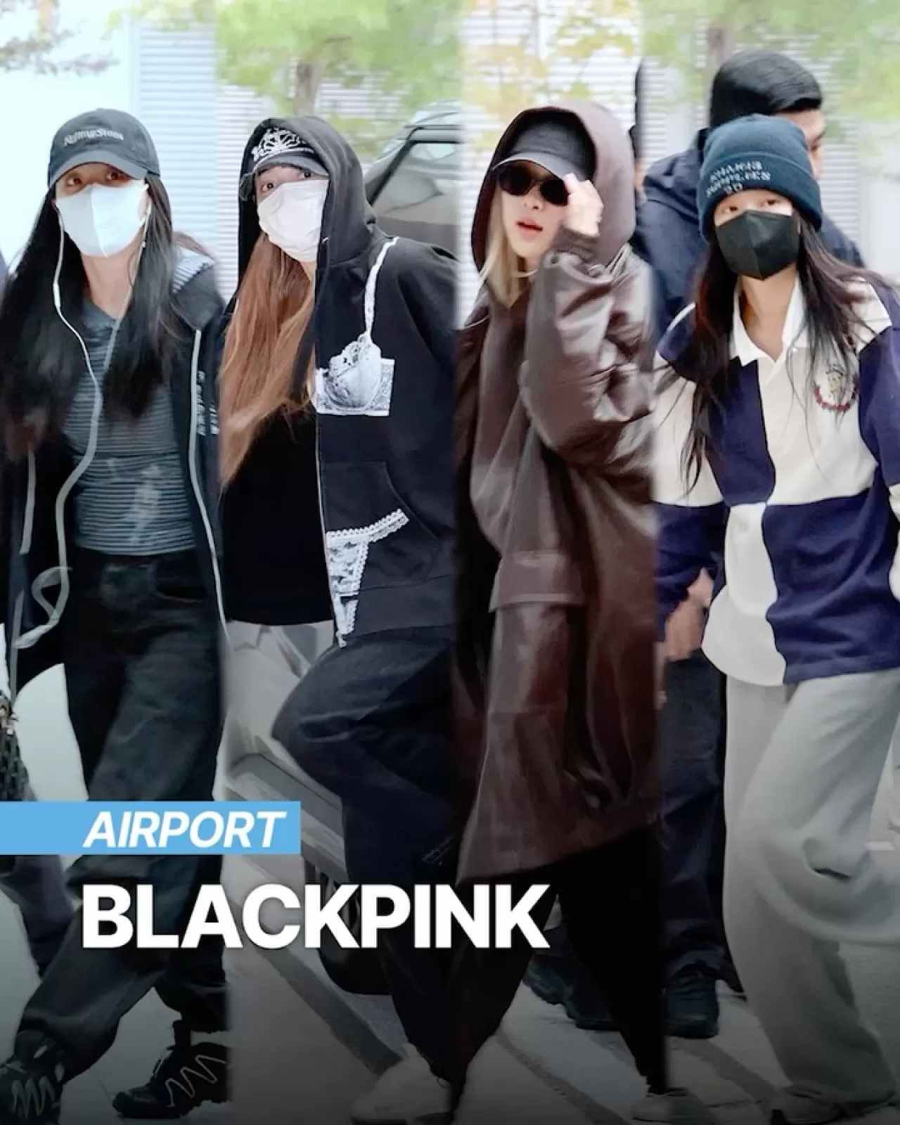 BLACKPINK, 31 Ekim'de Seul'den Ayrıldı | Grup Üyelerinin Havalimanı Görüntüleri