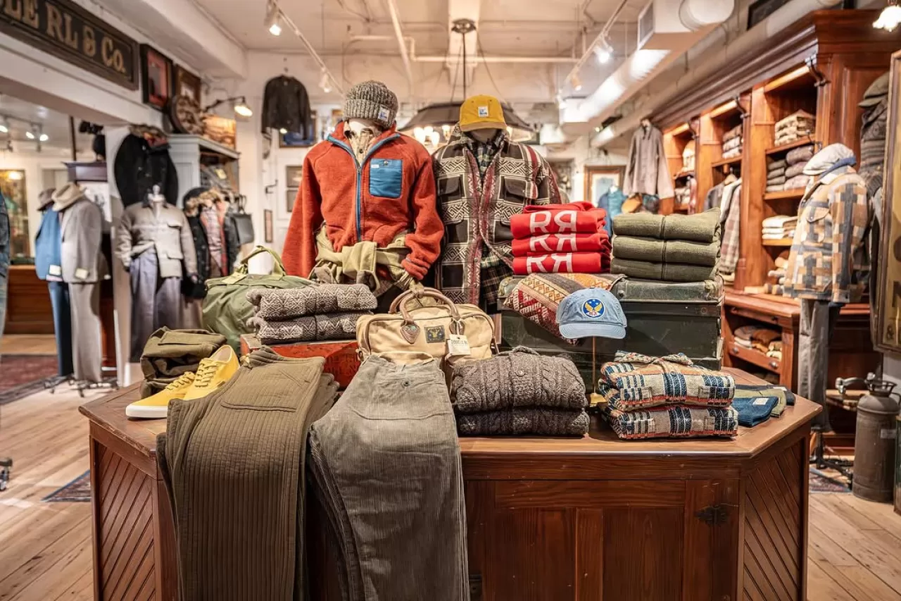 Double RL Atlanta Mağazasında Yeni Sezon Ürünleri Teşhir Ediliyor