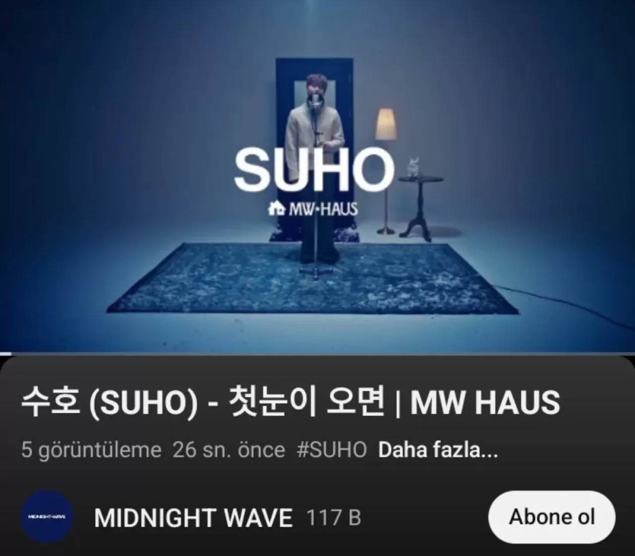 EXO'dan Suho, "Seasons of Love" Projesi Kapsamında "Winter is Coming" Şarkısını Yayınladı