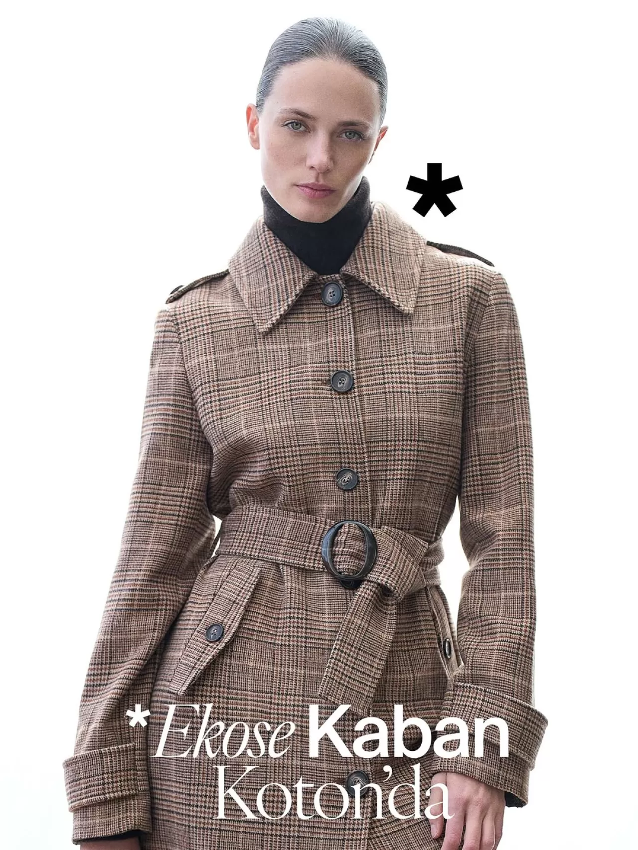 Koton'dan Ekose Desenli Kaban Sezonu Başladı