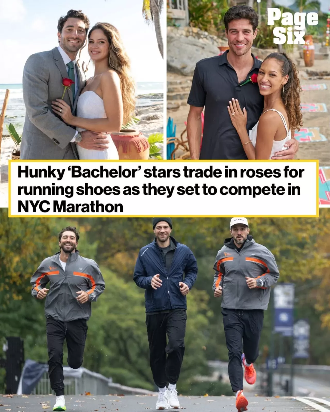 'Bachelor' Yarışmacıları New York Maratonu Öncesi Central Park'ta Görüntülendi