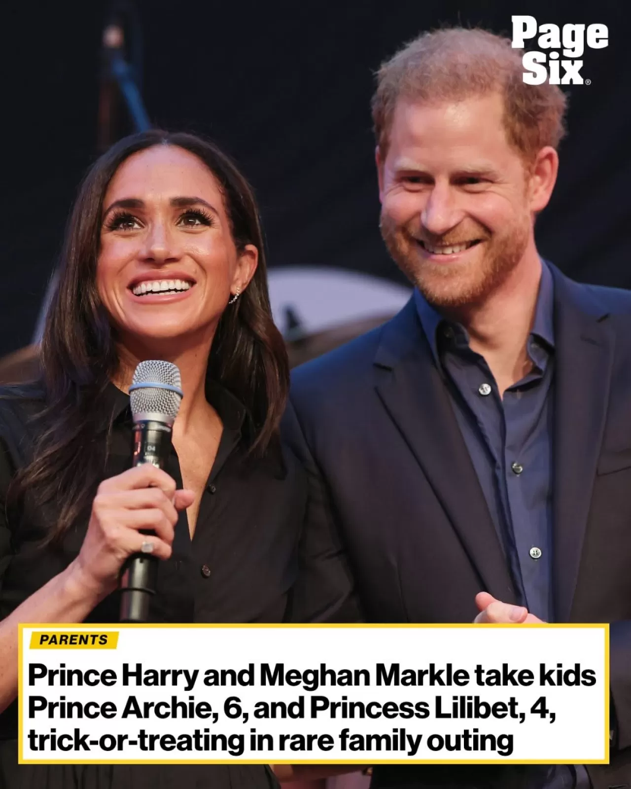 Archie ve Lilibet, Kaliforniya'da Cadılar Bayramı'nda Kapı Kapı Dolaştı