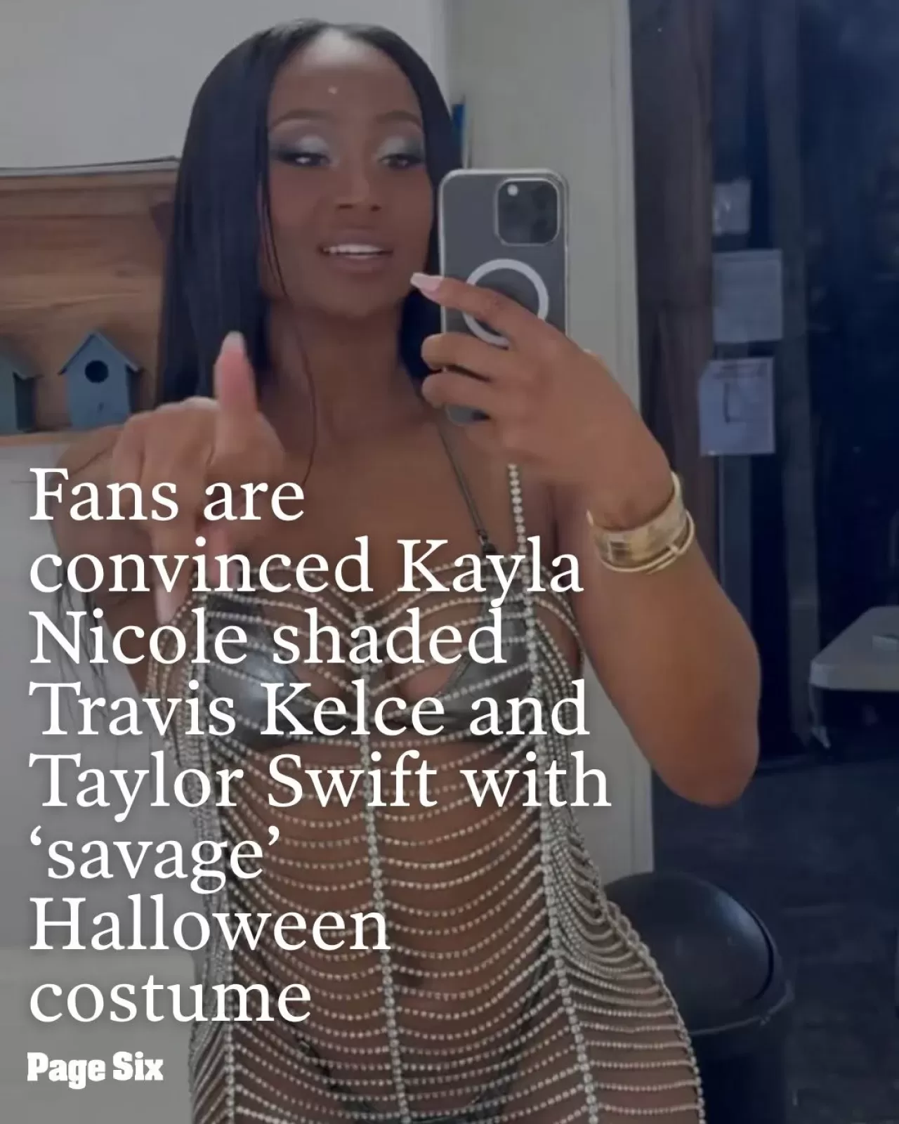 Kayla Nicole'nin Toni Braxton Kostümü Sosyal Medyada Yorumlara Neden Oldu