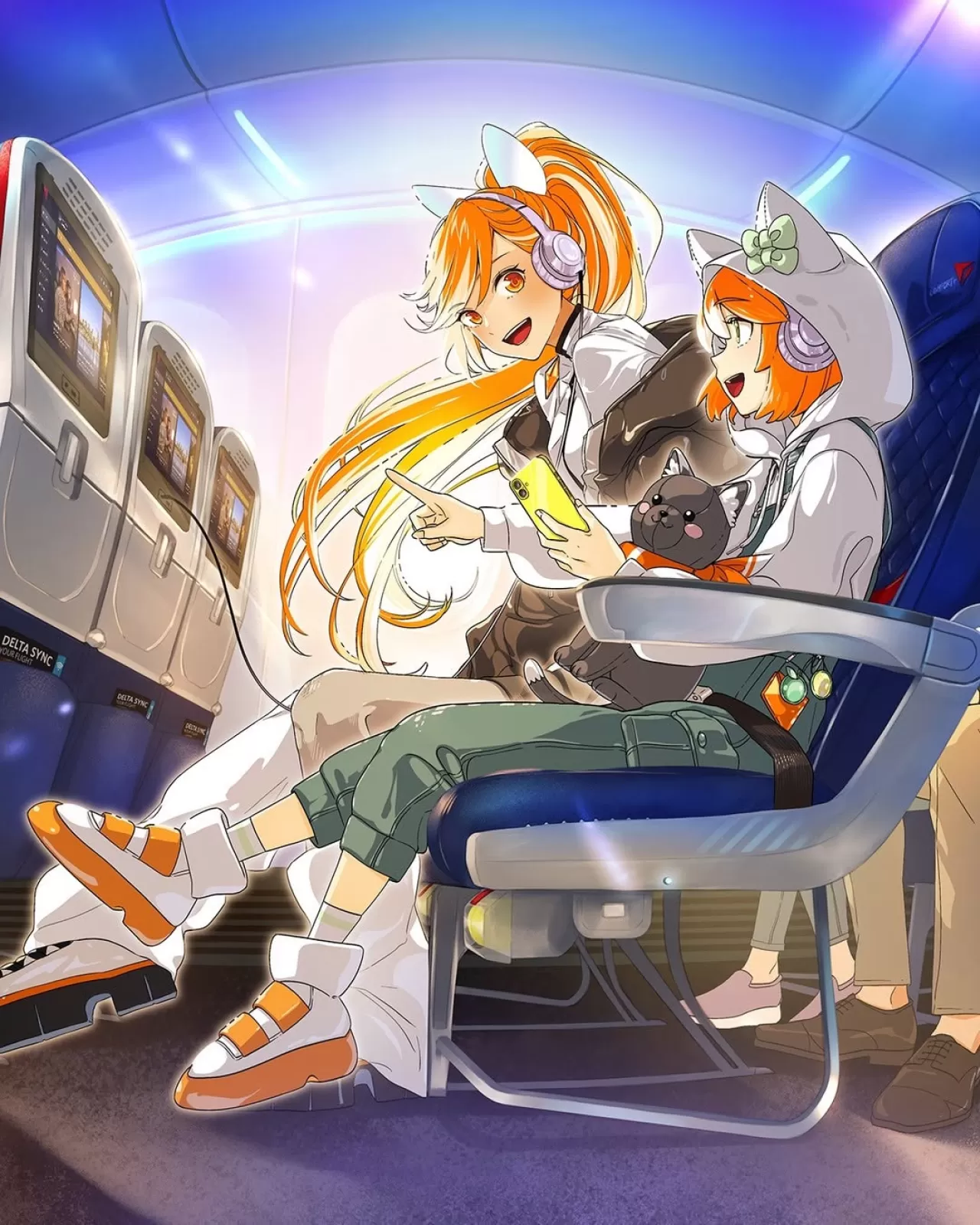 Delta Hava Yolları'nda Crunchyroll İçeriği Ücretsiz Erişime Açıldı