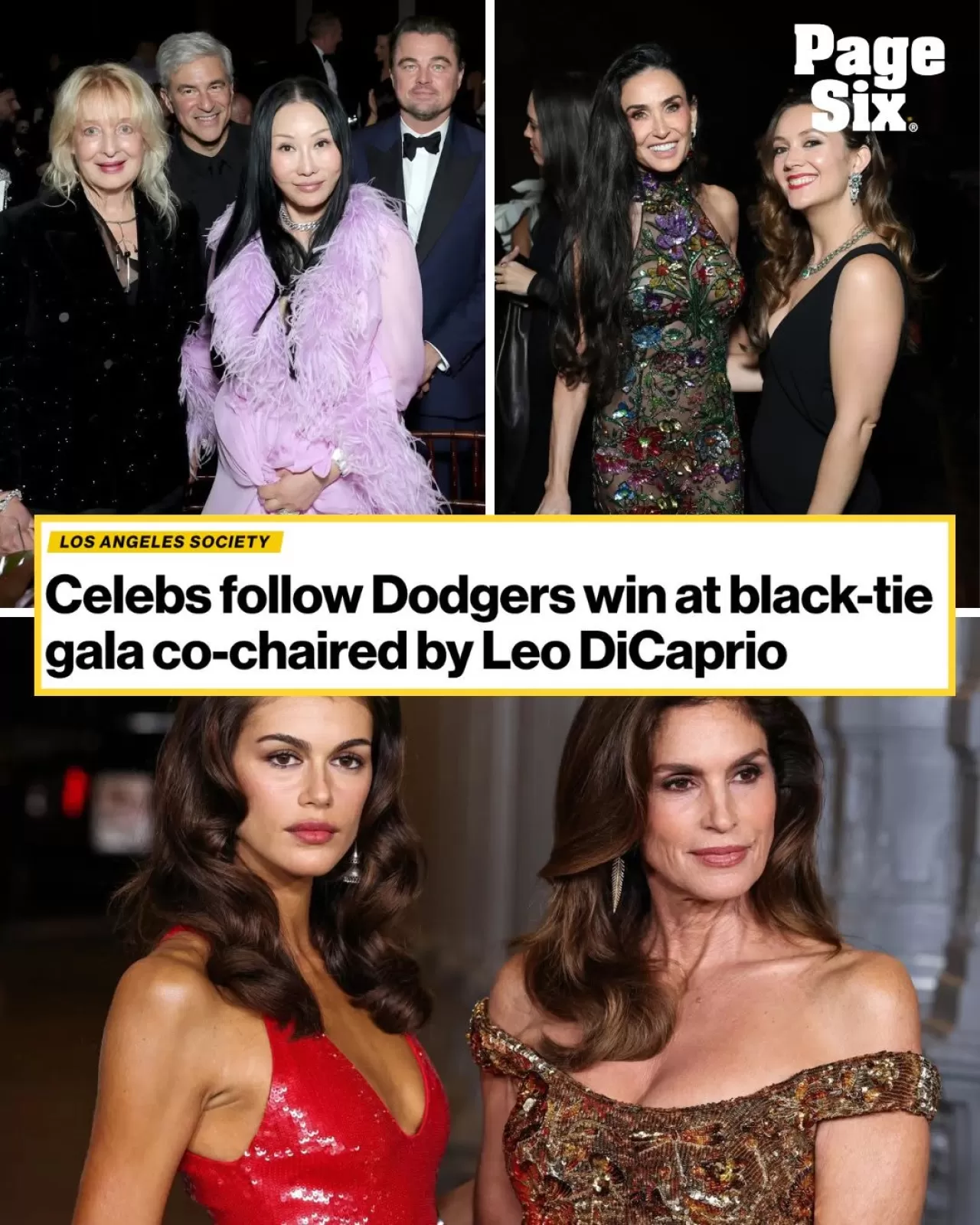 LACMA Art Film Gala'da Konukların İlgisi Sanatta ve Dodgers Maçında