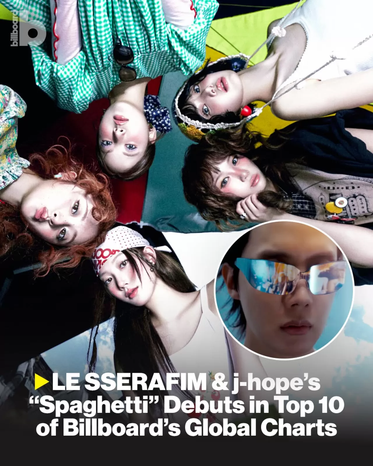 LE SSERAFIM ve BTS'ten J-Hope, Billboard Listelerinde Üst Sıralara Ulaştı