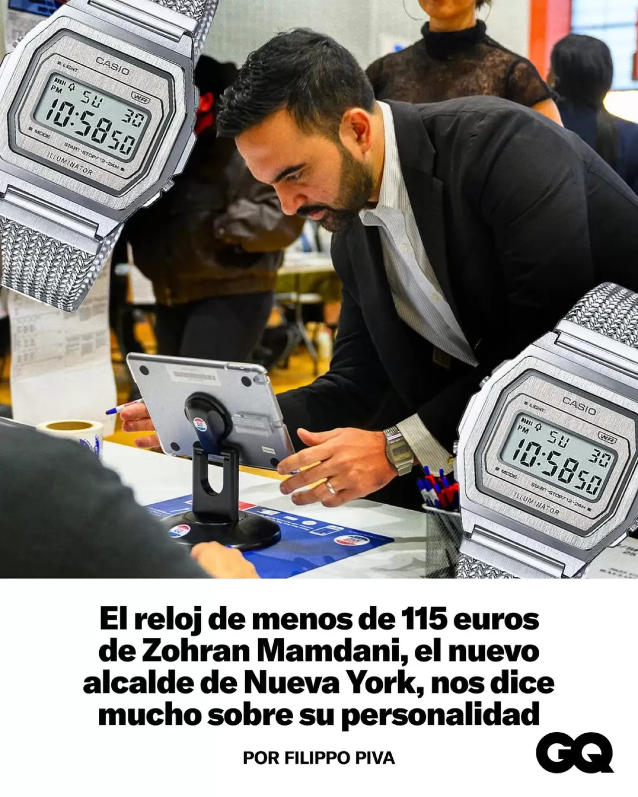 New York Belediye Başkanı'nın Tercihi: Casio'nun Sade ve Dayanıklı Saati