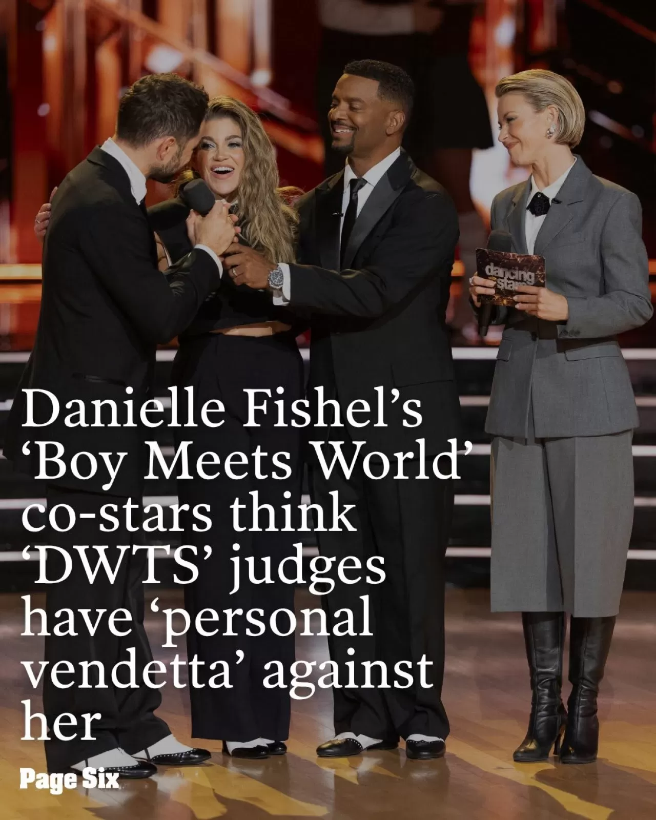 'Boy Meets World' Yıldızı Danielle Fishel'a 'Dancing With The Stars' Jürisinden Eleştiriler