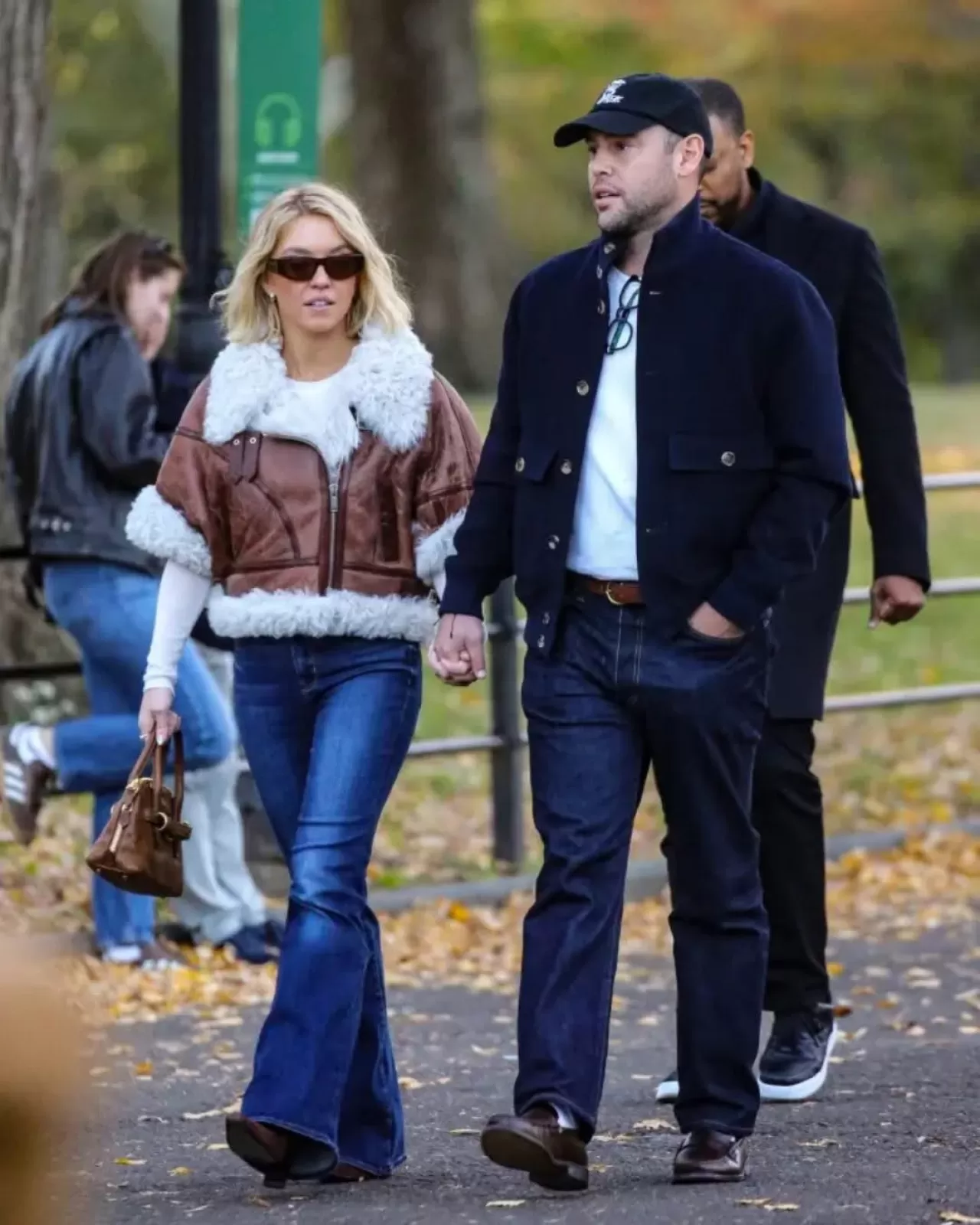 Sydney Sweeney ve Menajer Scooter Braun, New York'ta Görüntülendi