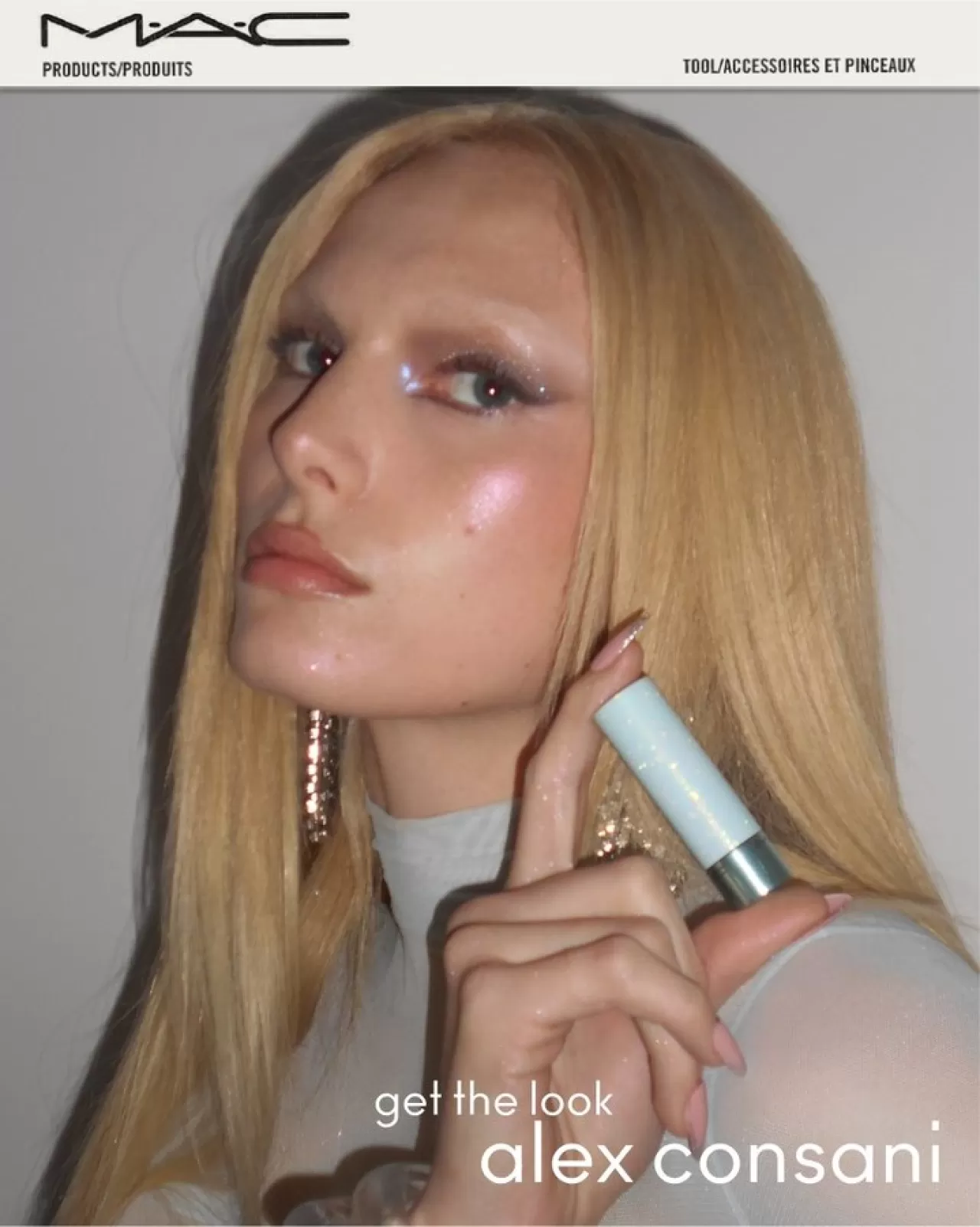 MAC, Alex Consani'nin Yılbaşı Makyajını Duyyurdu