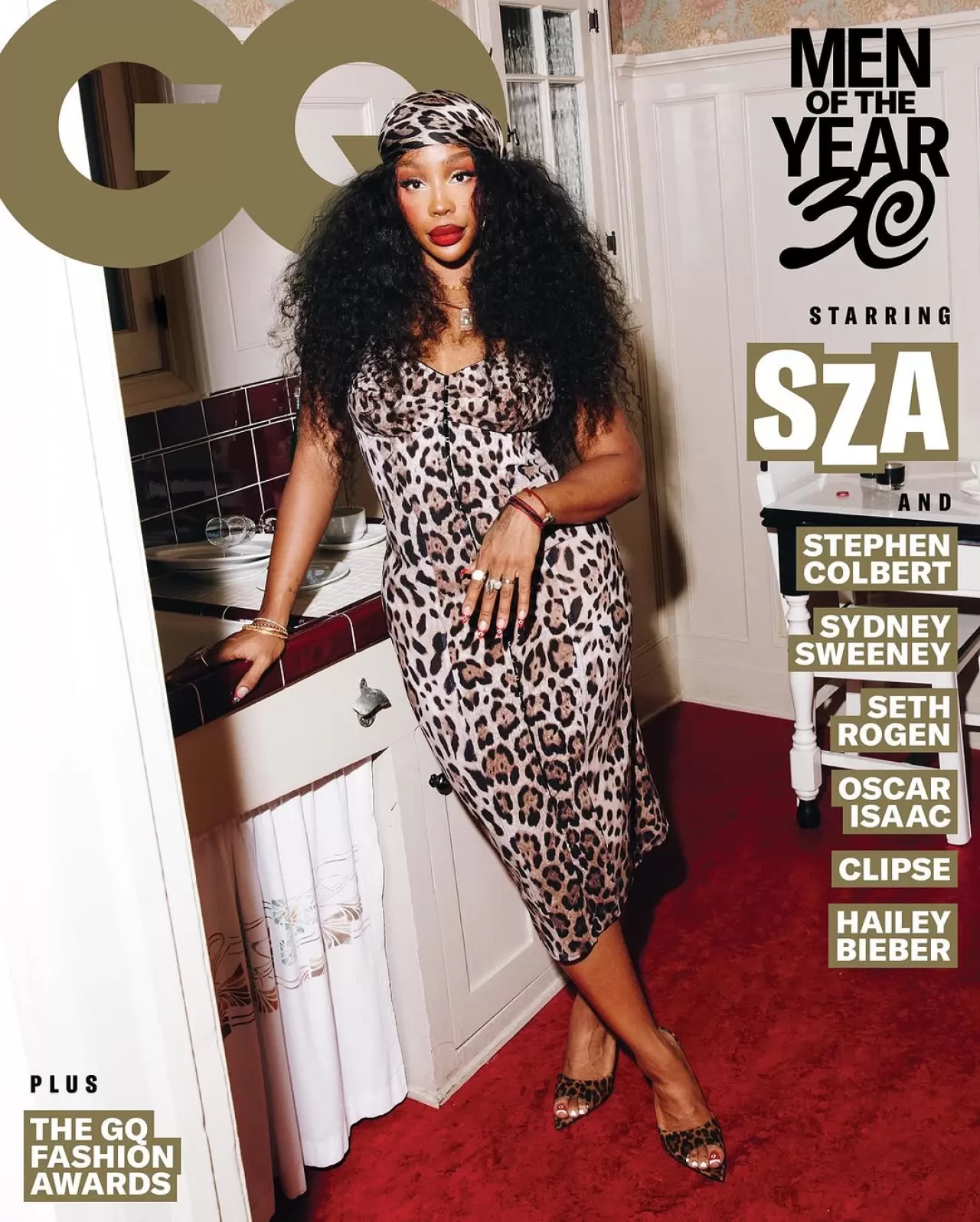 SZA, GQ'nun 30. Yıl Men of the Year Listesinin Kapağında