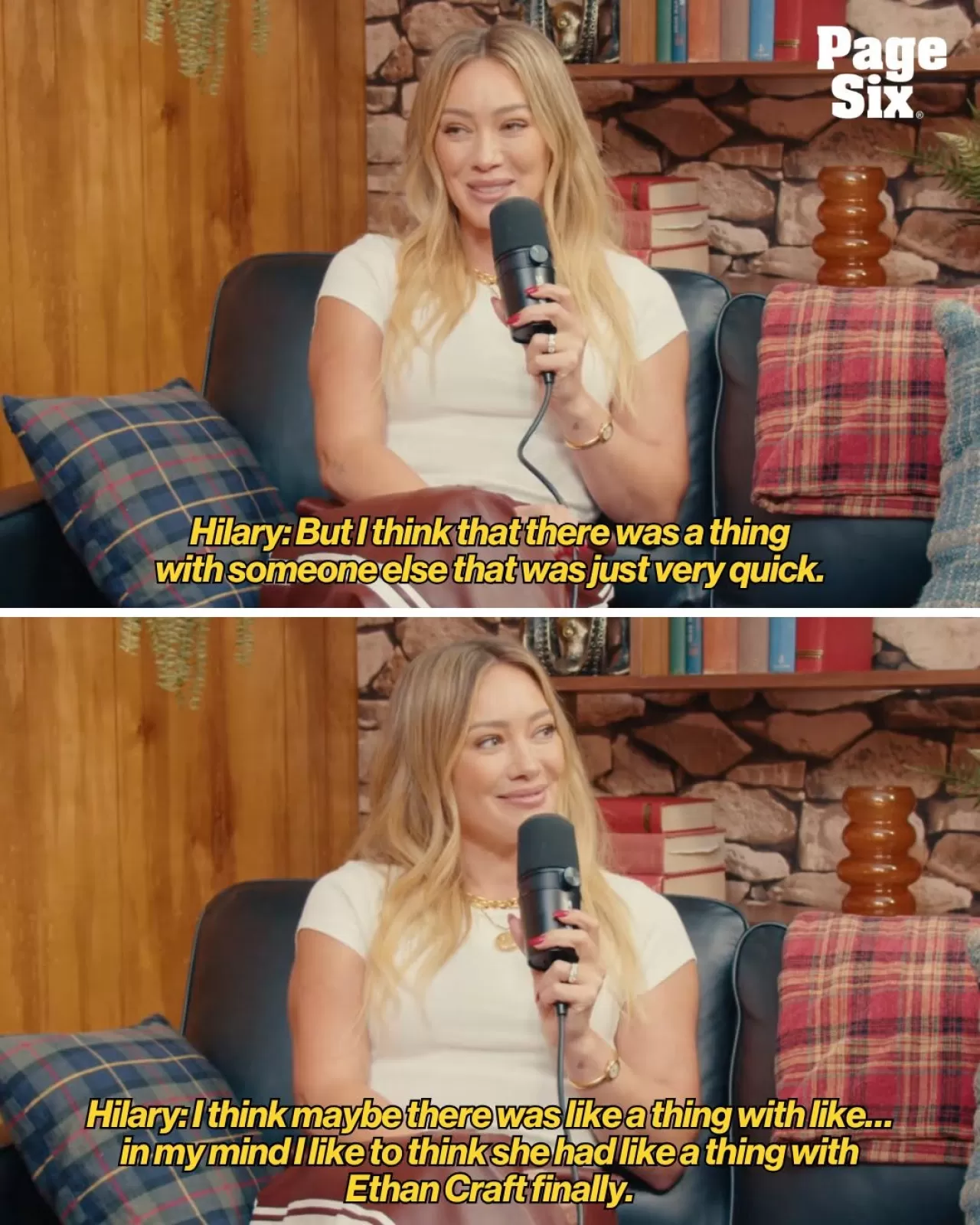 Hilary Duff: "Lizzie McGuire" Karakterinin Yetişkinlikte Ethan Craft ile Bir İlişkisi Olabilirdi