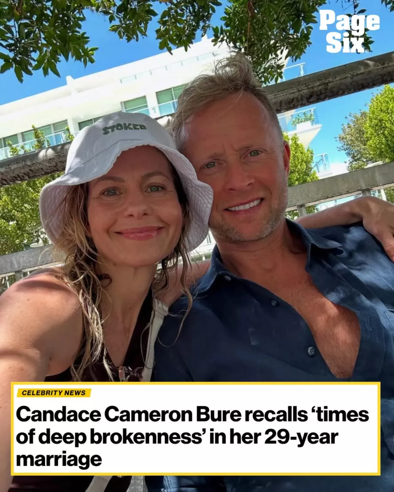 Candace Cameron Bure, Evliliğindin Zorlu Dönemlerden Bahsetti