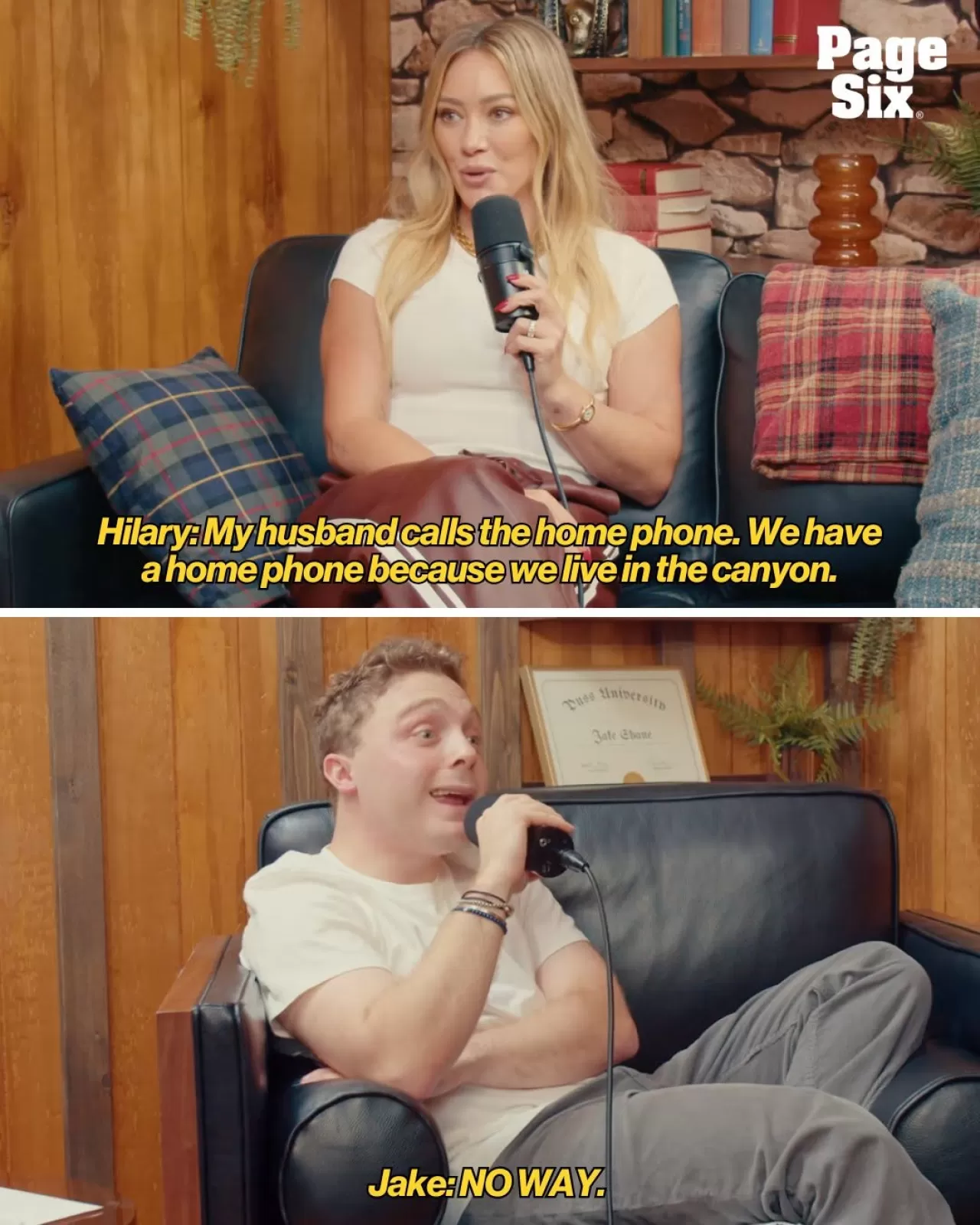 Hilary Duff'ın Evinde Hala Sabit Hat Telefonu Kullanması Sosyal Medyada Şaşkınlık Yarattı