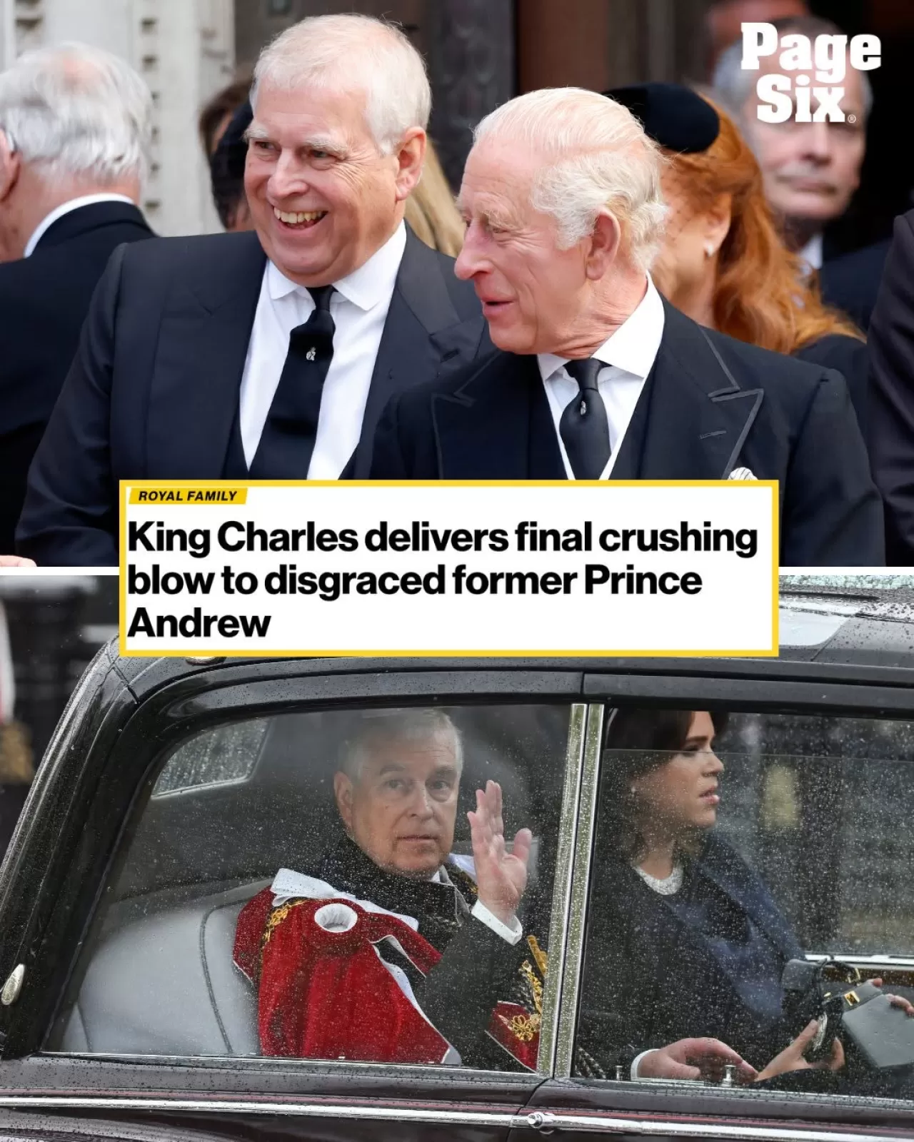 Kral III. Charles, Prens Andrew'nun Askeri Unvanlarını ve Kraliyet Hamiliğini Geri Aldı