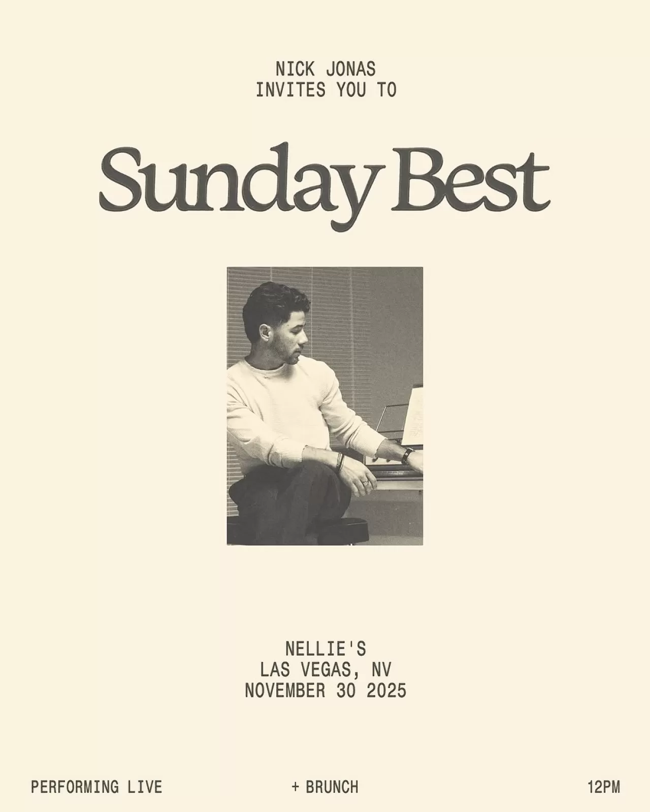 Nick Jonas, Las Vegas'ta