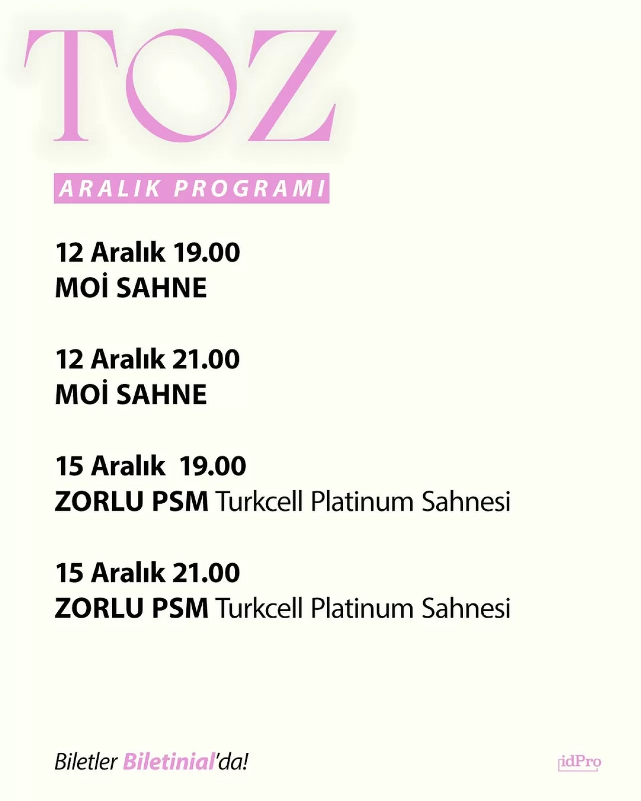 Zerrin Tekindor'un "Toz" Oyunu Aralık Ayında Seyirciyle Buluşacak