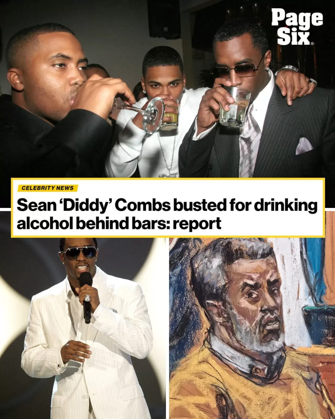 Sean 'Diddy' Combs Hapishanede Kaçak Alkole Karıştı