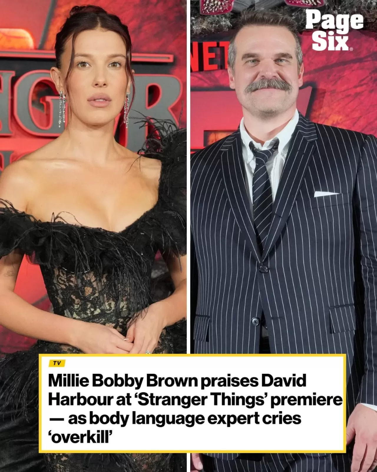 Millie Bobby Brown'ın David Harbour Hakkındaki Sözleri Vücut Dili Uzmanı Tarafından Değerlendirildi