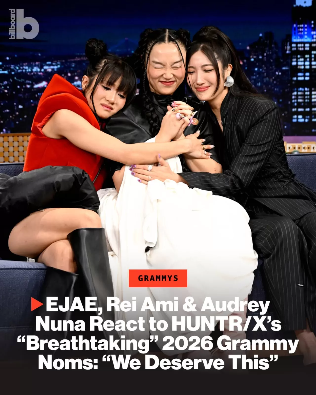 HUNTR X Üyeleri Grammy Adaylıklarını Kutluyor