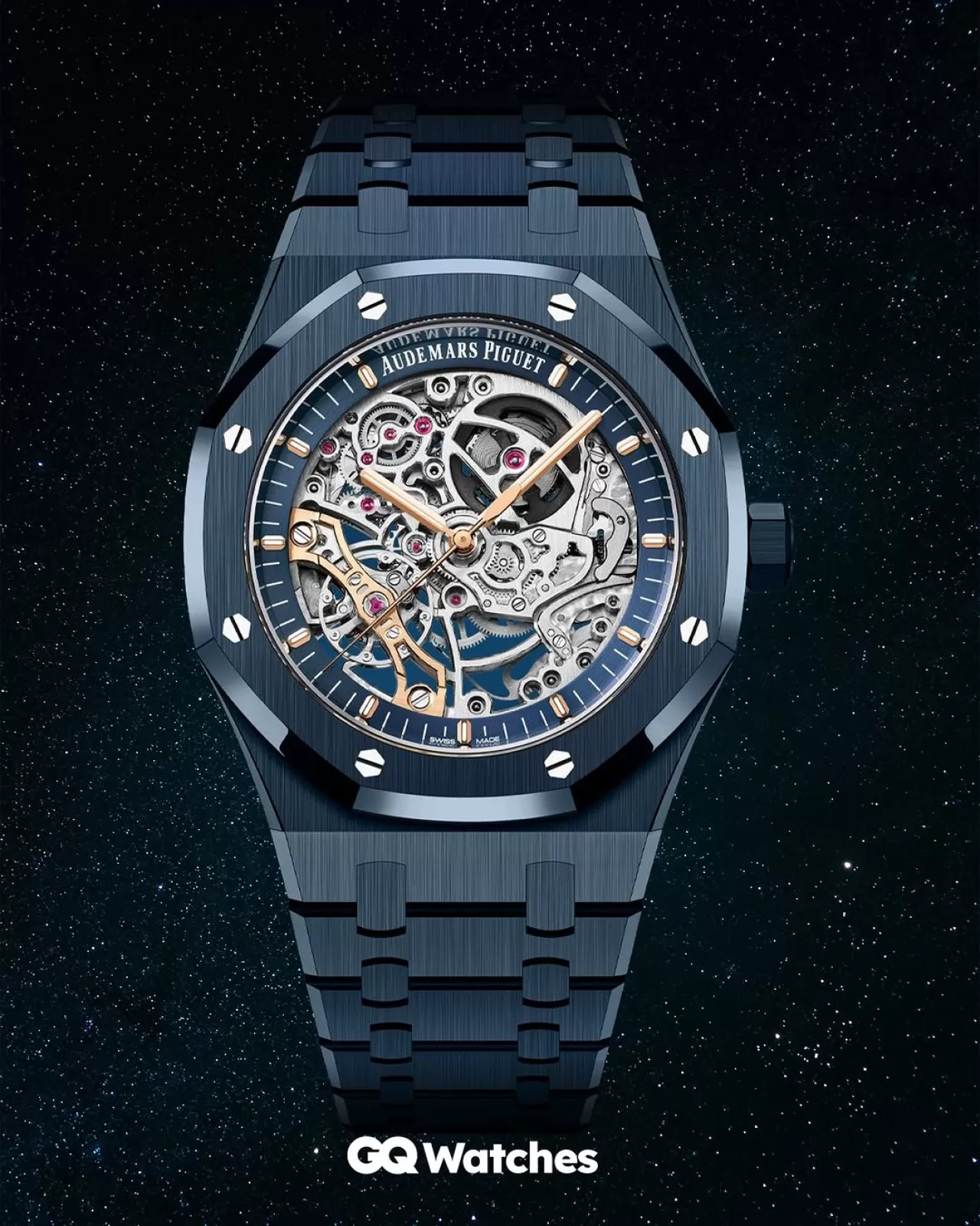 Audemars Piguet, Royal Oak Koleksiyonu için Gece Mavisi Bir Yorum Sunuyor