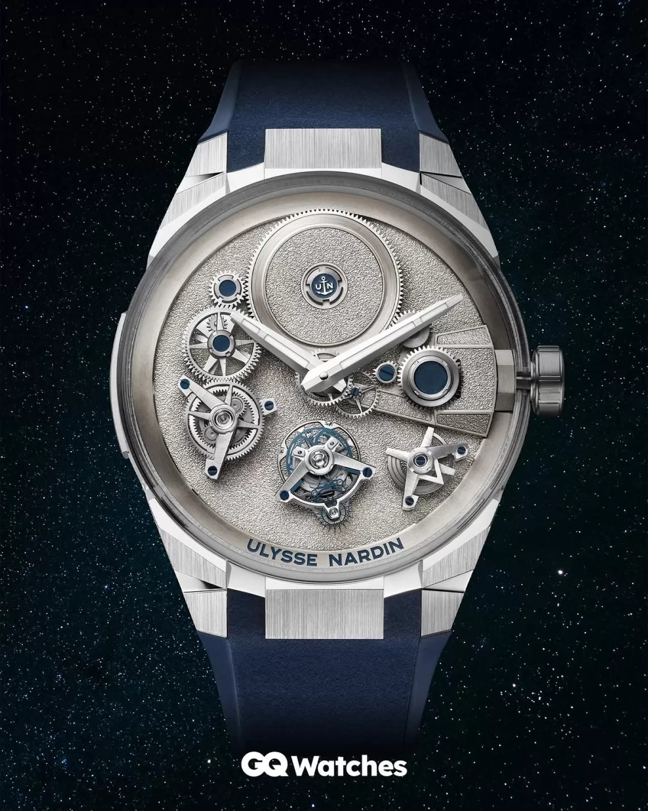 Ulysse Nardin'dan Métiers d'Art Sanatını Yansıtan Özgün Bir Saat: Blast Free Wheel Maillechort
