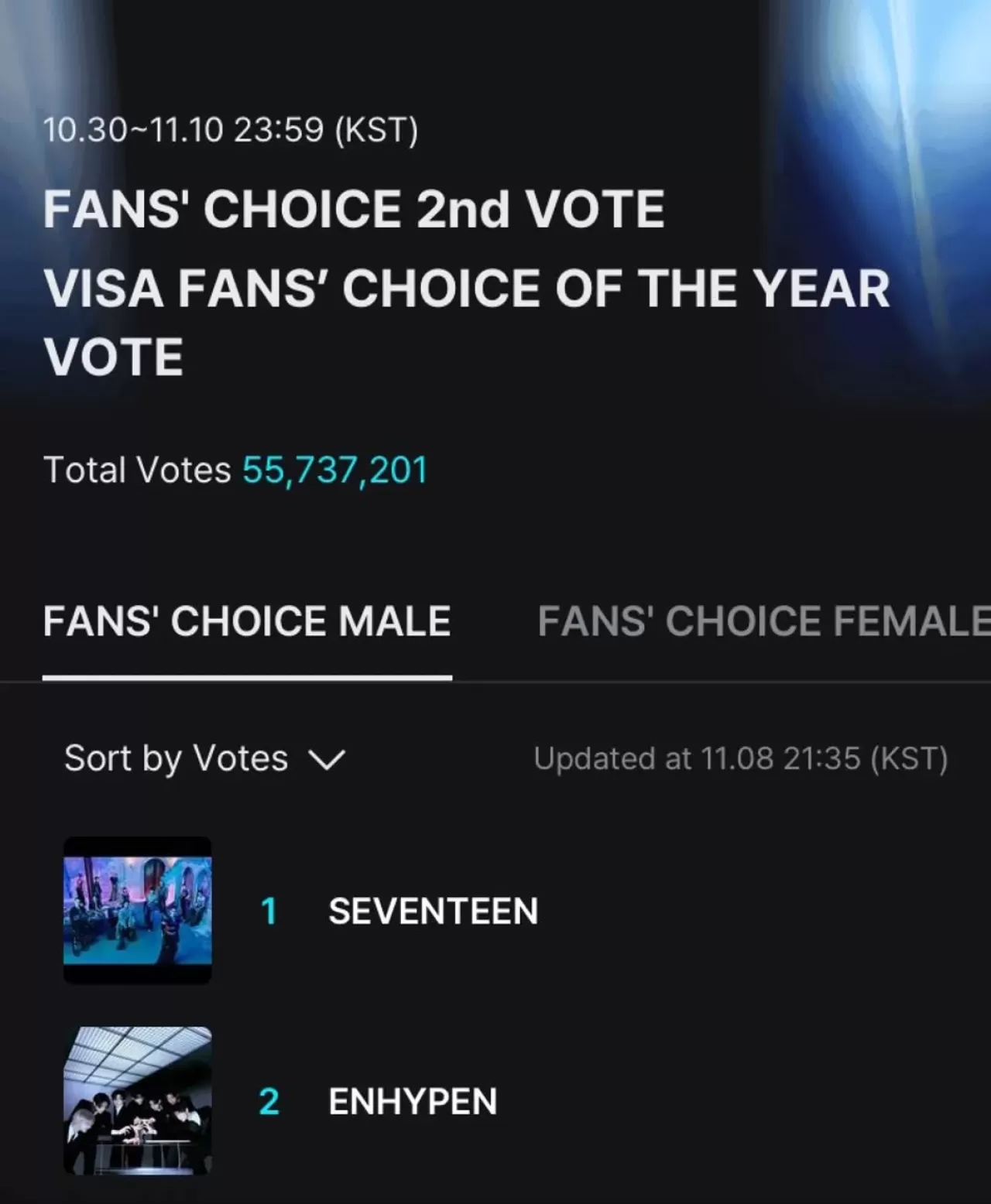 ENHYPEN, 2025 MAMA Awards'da İki Kategoride Fanların Oylarını Bekliyor