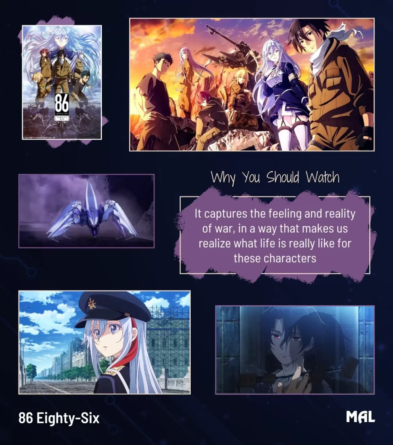 Shin ve Ekibinin Zorlu Dünyada Mutluluk Arayışı: 86 (Eighty Six)