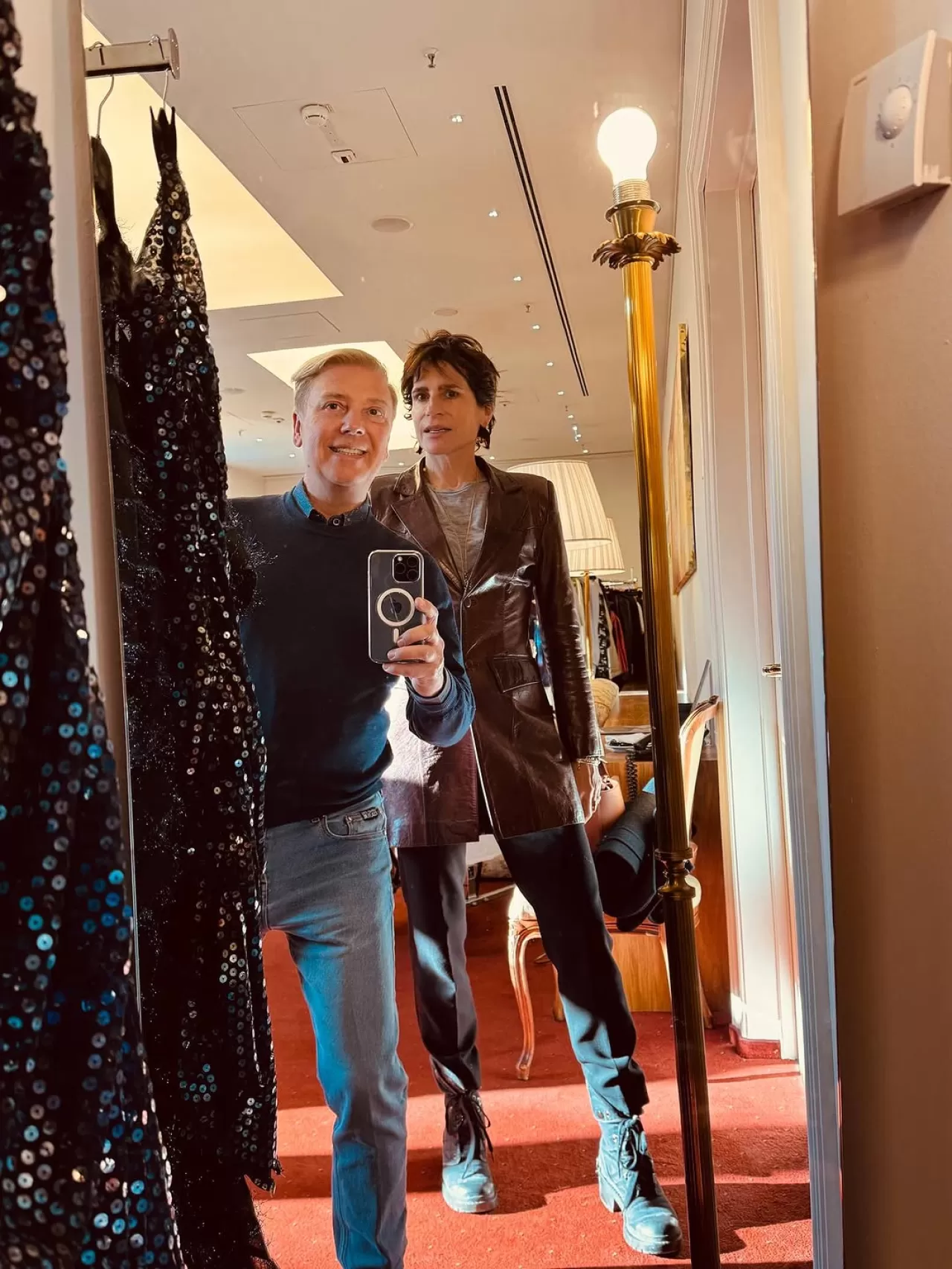 Prenses Lila von Schwarzenberg, Atıl Kutoğlu'nun Özel Dikim Tasarımıyla Viyana'da