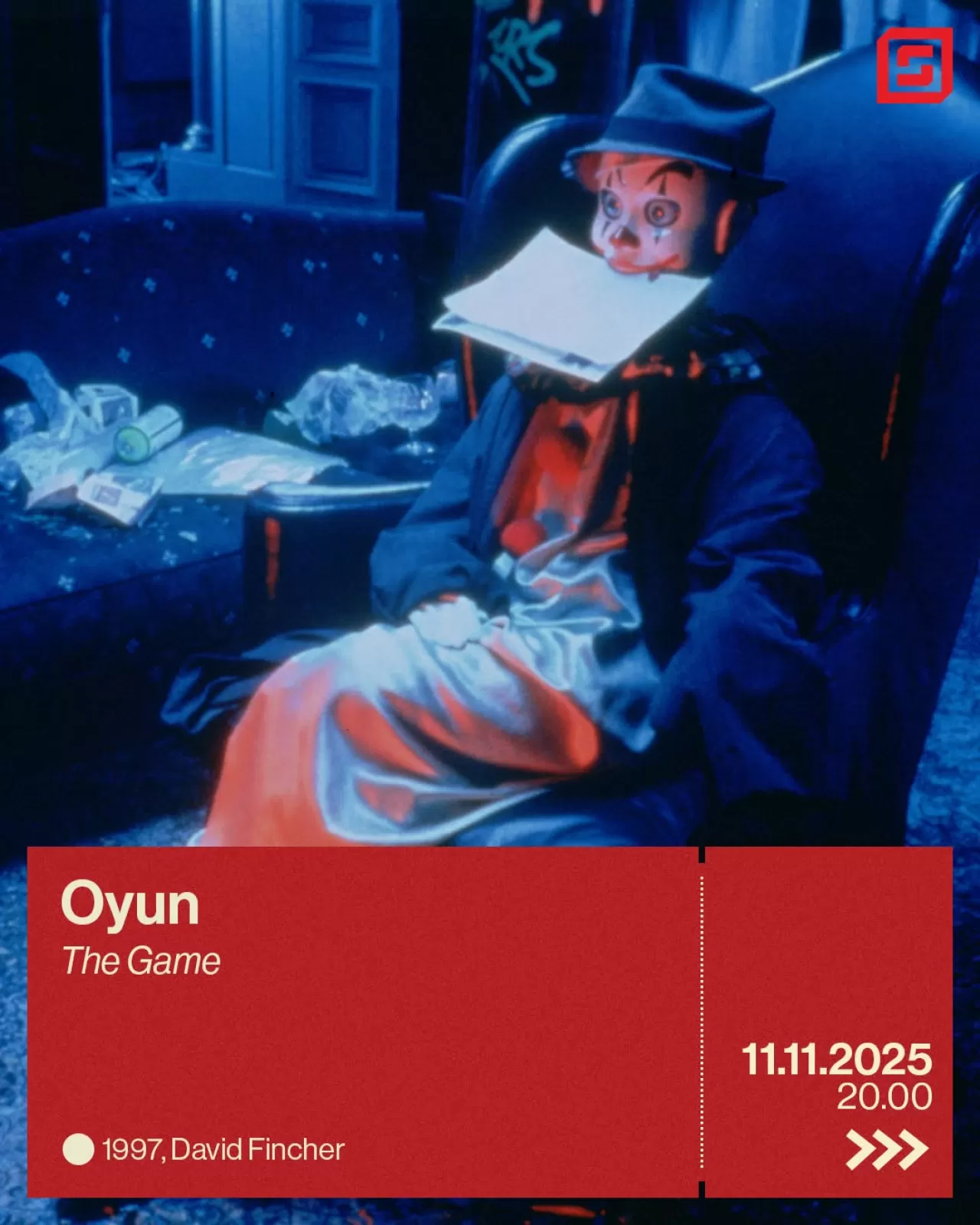 David Fincher'ın Kült Filmi Oyun, 2K Restorasyon ile Sinematek'te