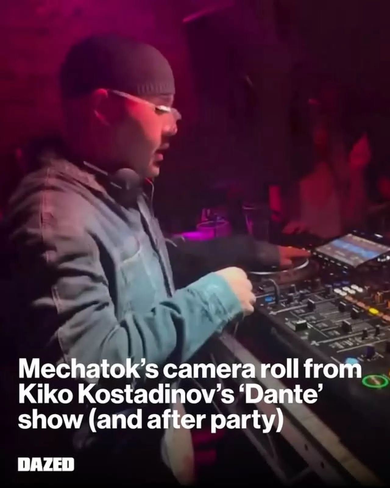 Kiko Kostadinov'un Londra'daki Dante Defilesi ve Doğa Temalı After Parti Görüntülendi