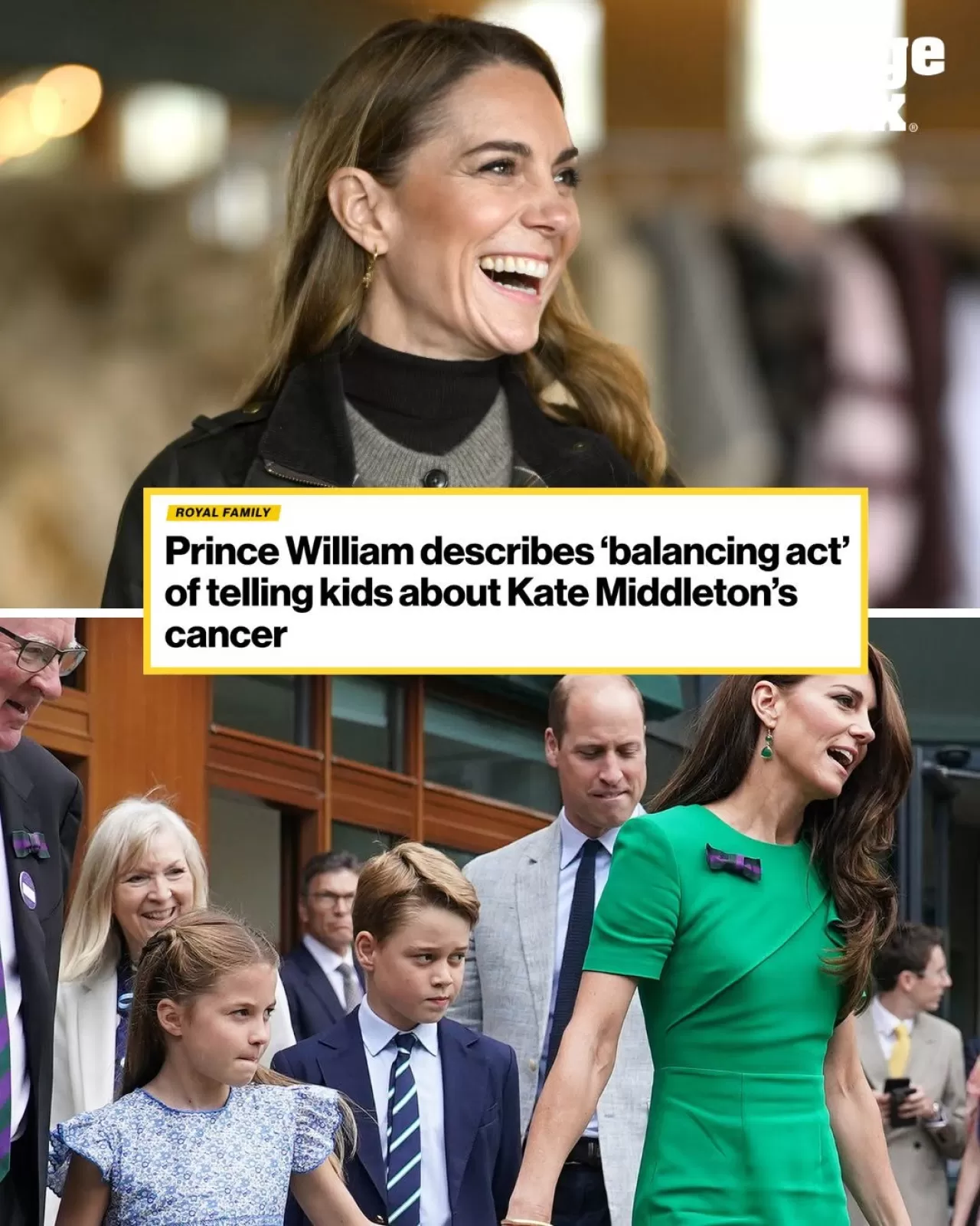 Prens William, Çocuklarına Kanser Teşhisini Anlatmanın Denge Gerektiren Bir Süreç Olduğunu Belirtti