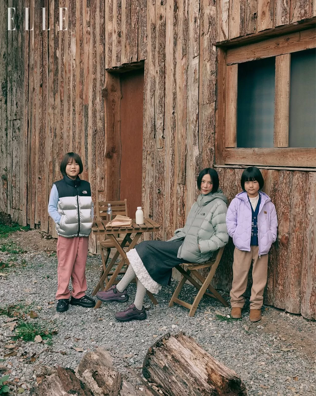 Kim Na-young ve Ailesi, Kuzey Yüzü'nün Yeni Kış Koleksiyonunda Yer Aldı