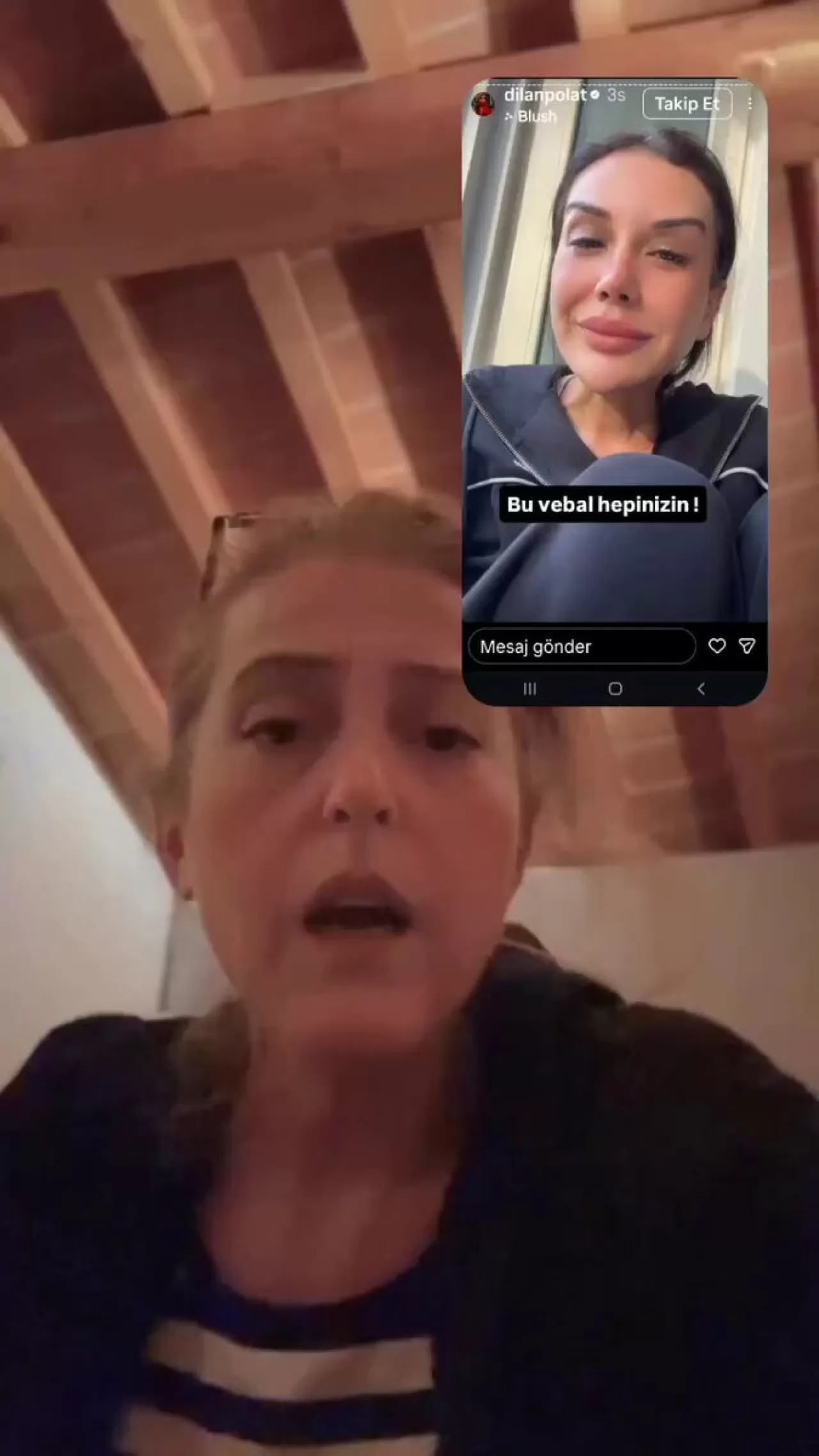 Seher Sultan'dan Dilan Polat'a Sert Sözler