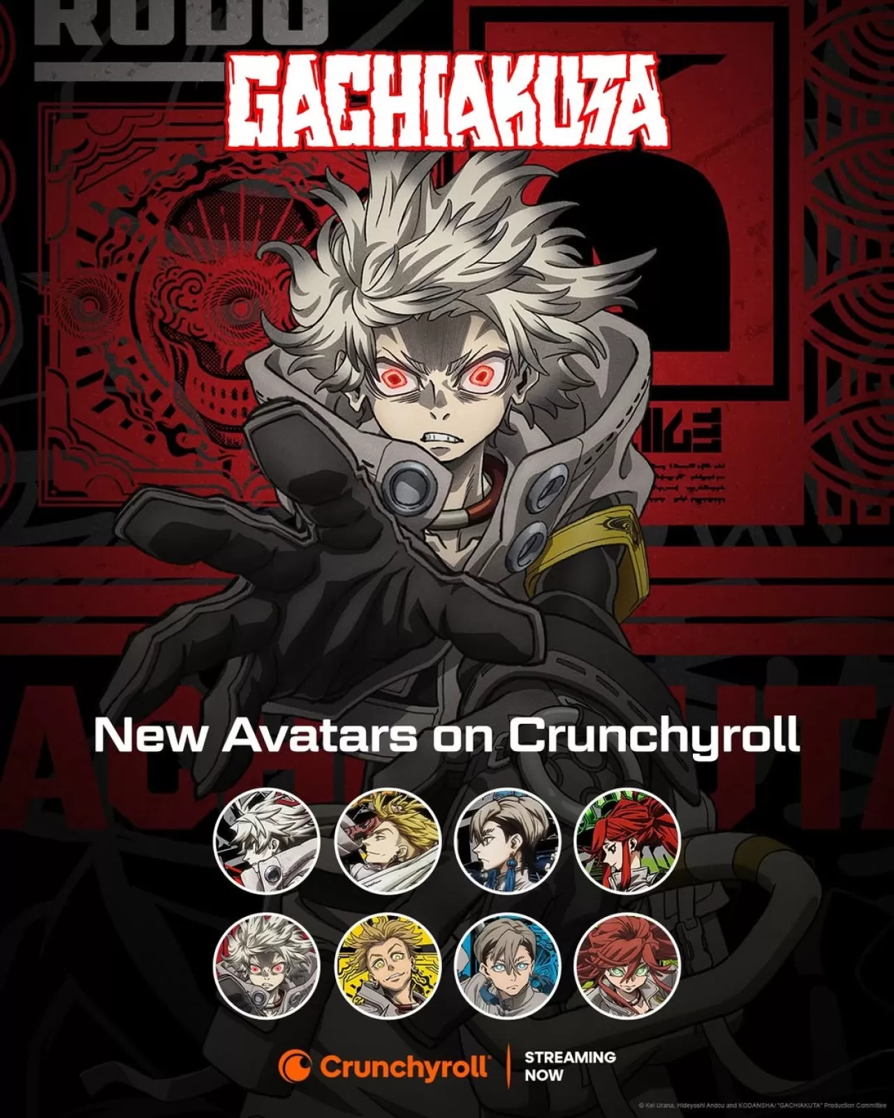 Crunchyroll, Gachiakuta Temalı Yeni Profil Özelleştirmelerini Kullanıma Sundu