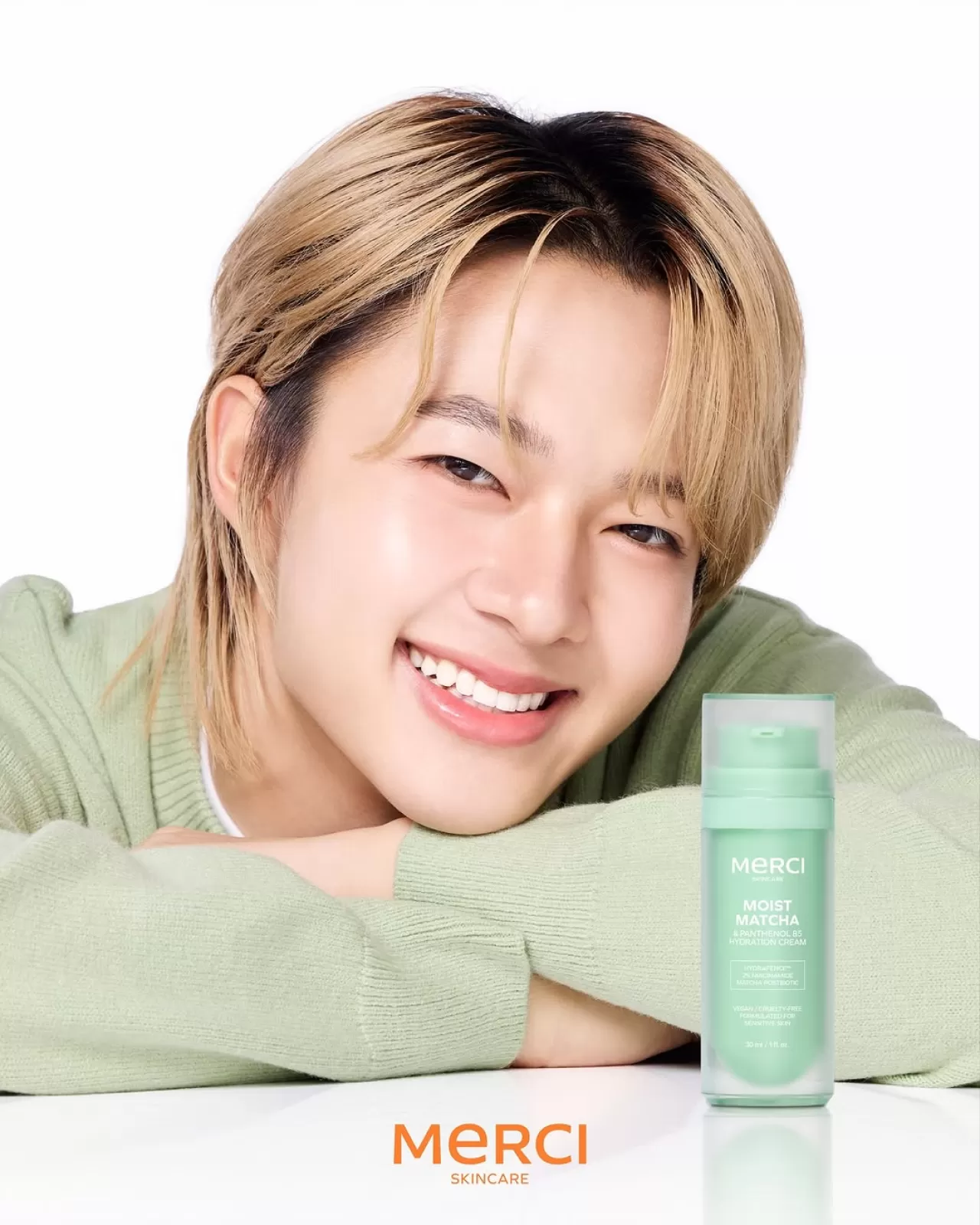 NuNew Chawarin, Merci Markası İçin Yeni Nemlendirici Matcha Serisini Tanıttı