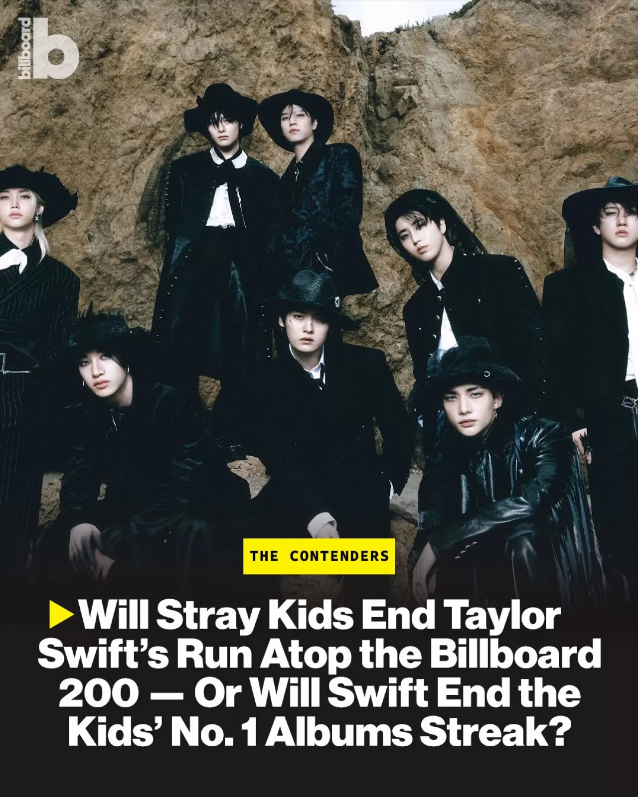 Stray Kids' Yeni Mixtape'i, Taylor Swift'in Billboard 200 Tahtını Sarsabilir