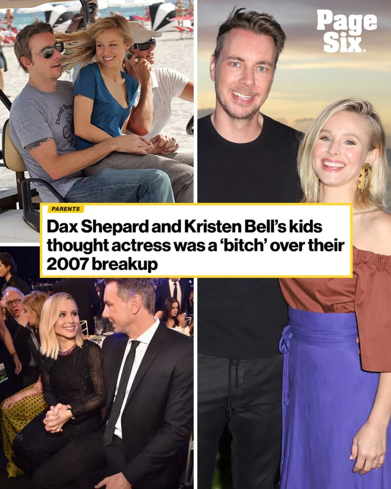 Kristen Bell ve Dax Shepard'ın Kızları, Ebeveynlerinin Geçmiş Ayrılığını Öğrenince Tepki Gösterdi