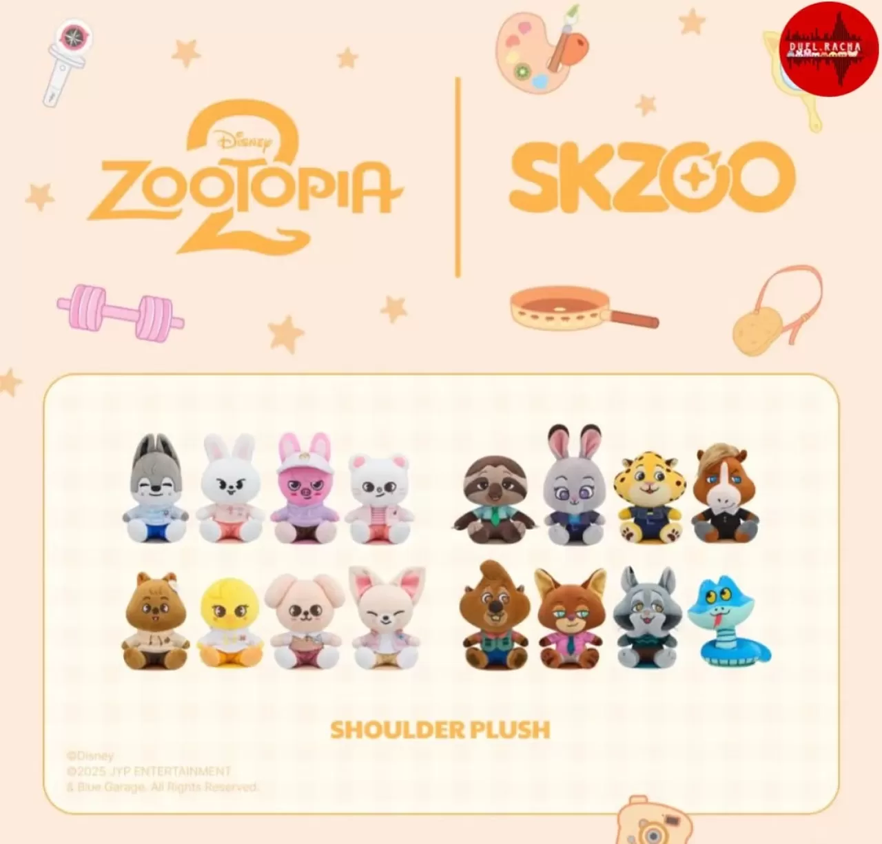 STAY Ailesine Özel: Zootopia 2 ve SKZOO İş Birliği ile Pluş Oyuncaklar Ön Siparişte