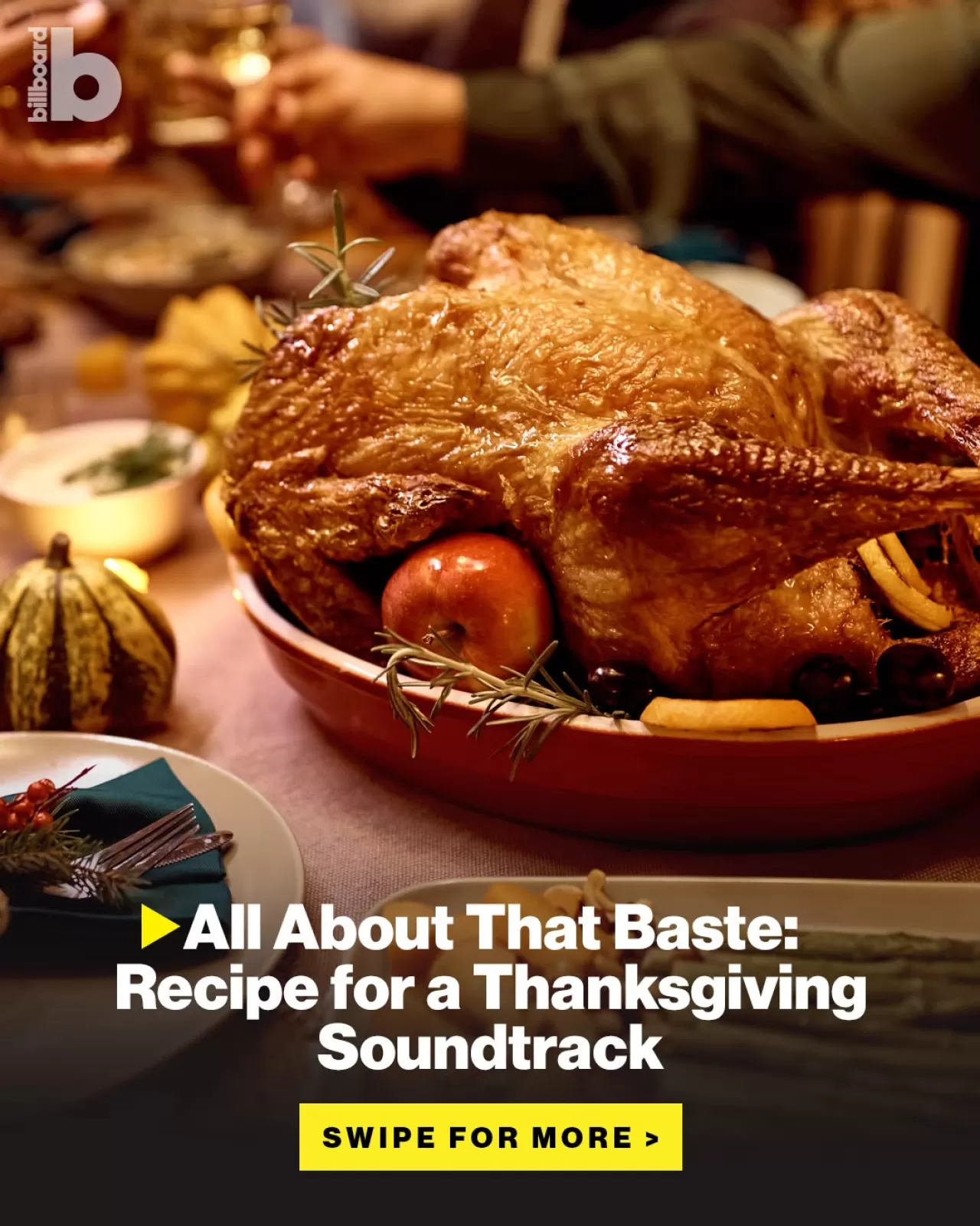 Billboard, Şükran Günü Sofraları İçin Müzik Önerileri Paylaştı