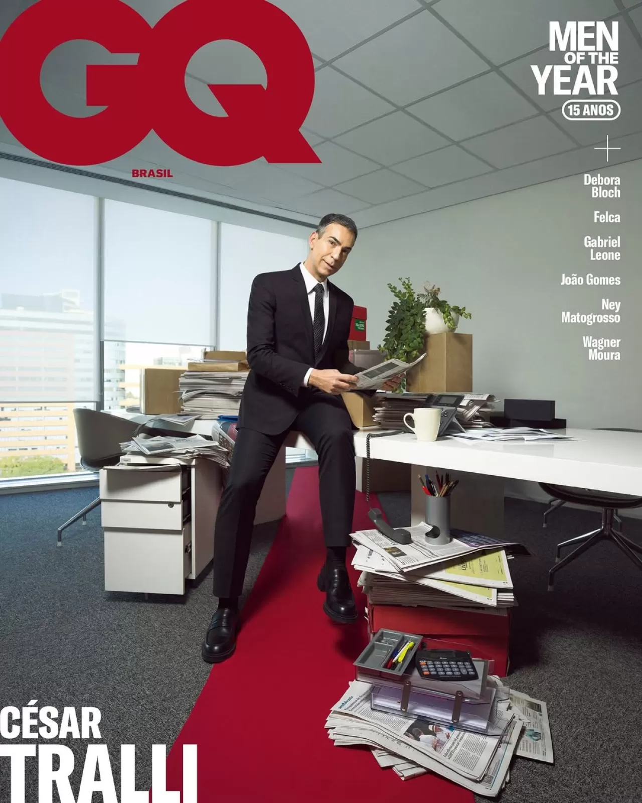 César Tralli, Jornal Nacional'ın Yeni Sunucusu Olarak GQ'nun Aralık-Ocak Sayısına Kapak Oldu