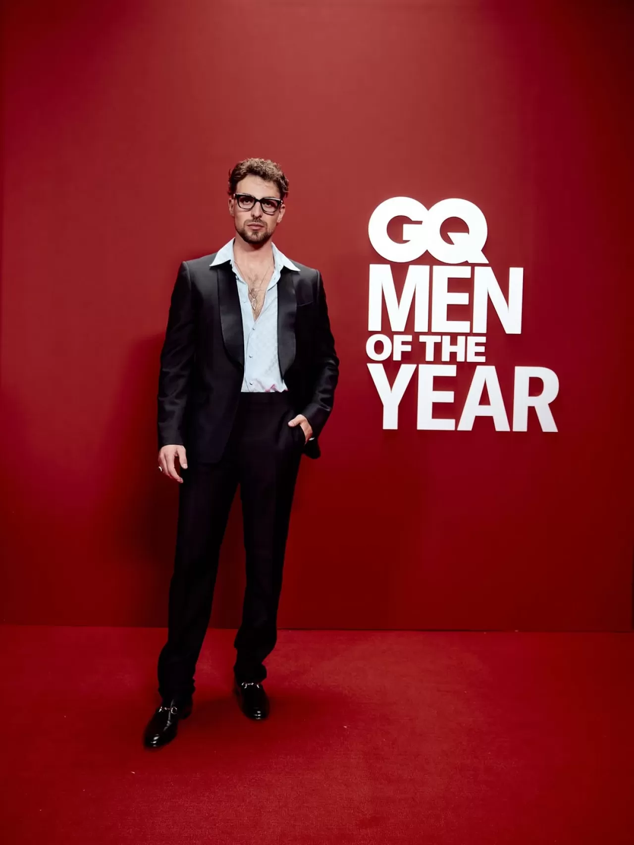 Saint Levant, GQ Middle East'in 'Yılın Erkekleri' Ödül Töreni'nde Gucci ile Dikkat Çekti