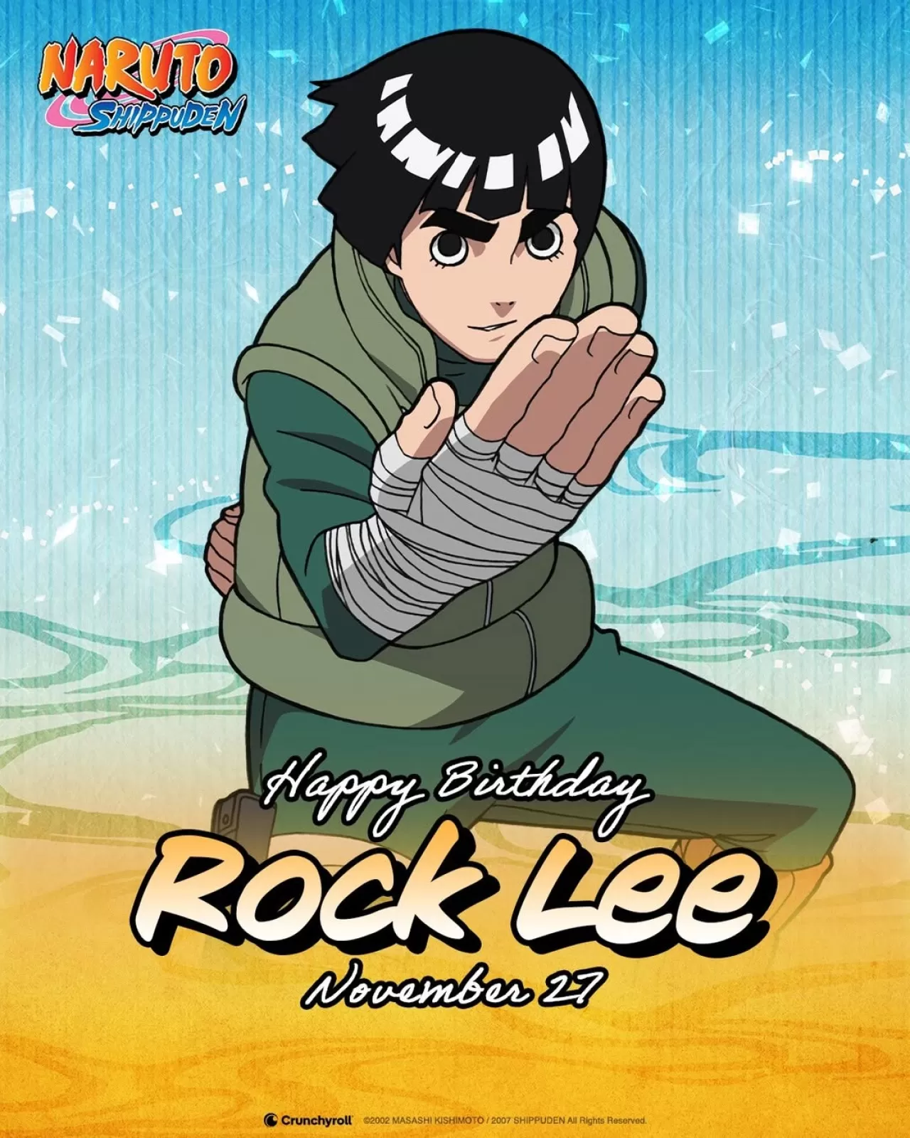 Rock Lee'nin Doğum Günü, Hayranları Tarafından Sosyal Medyada Kutlandı