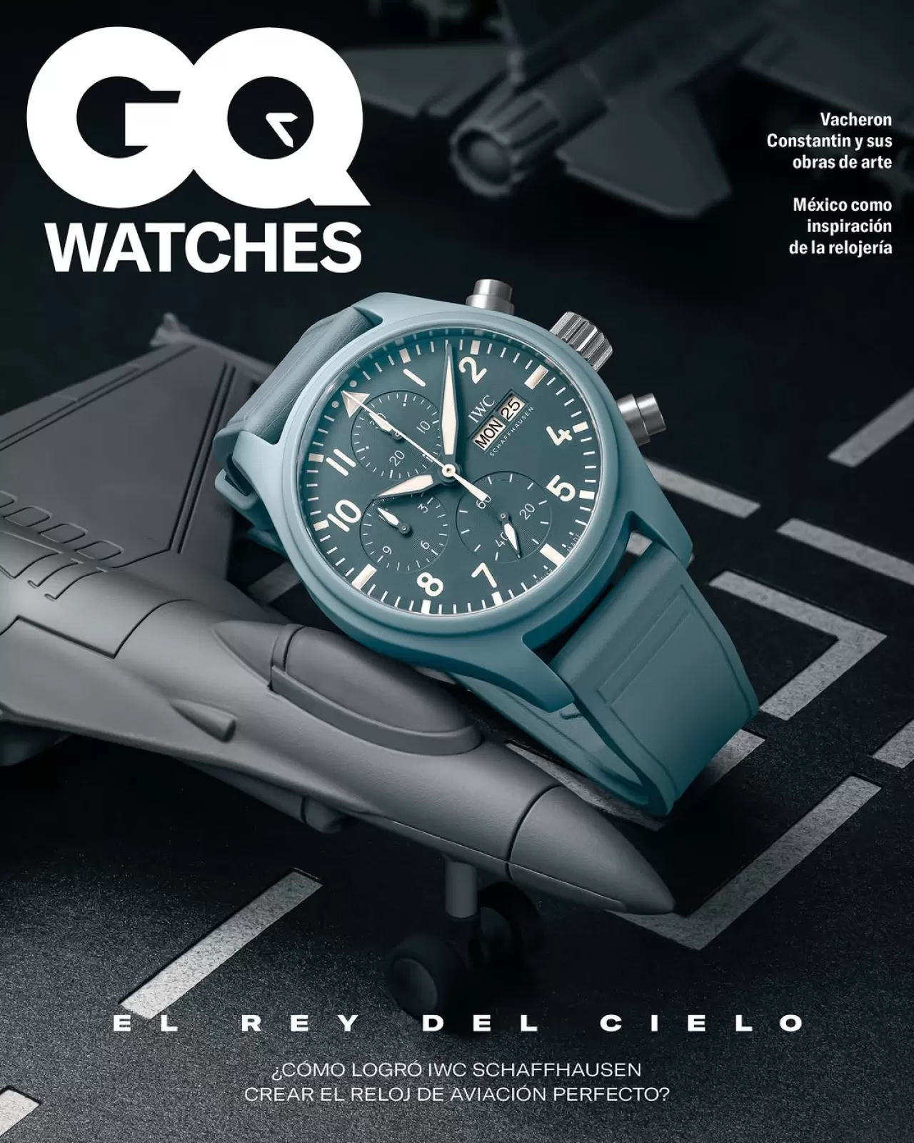 GQ Dergisi, IWC ve Vacheron Constantin'in Zamanı Yeniden Tanımlayan Lüks Saatlerine Odaklanıyor