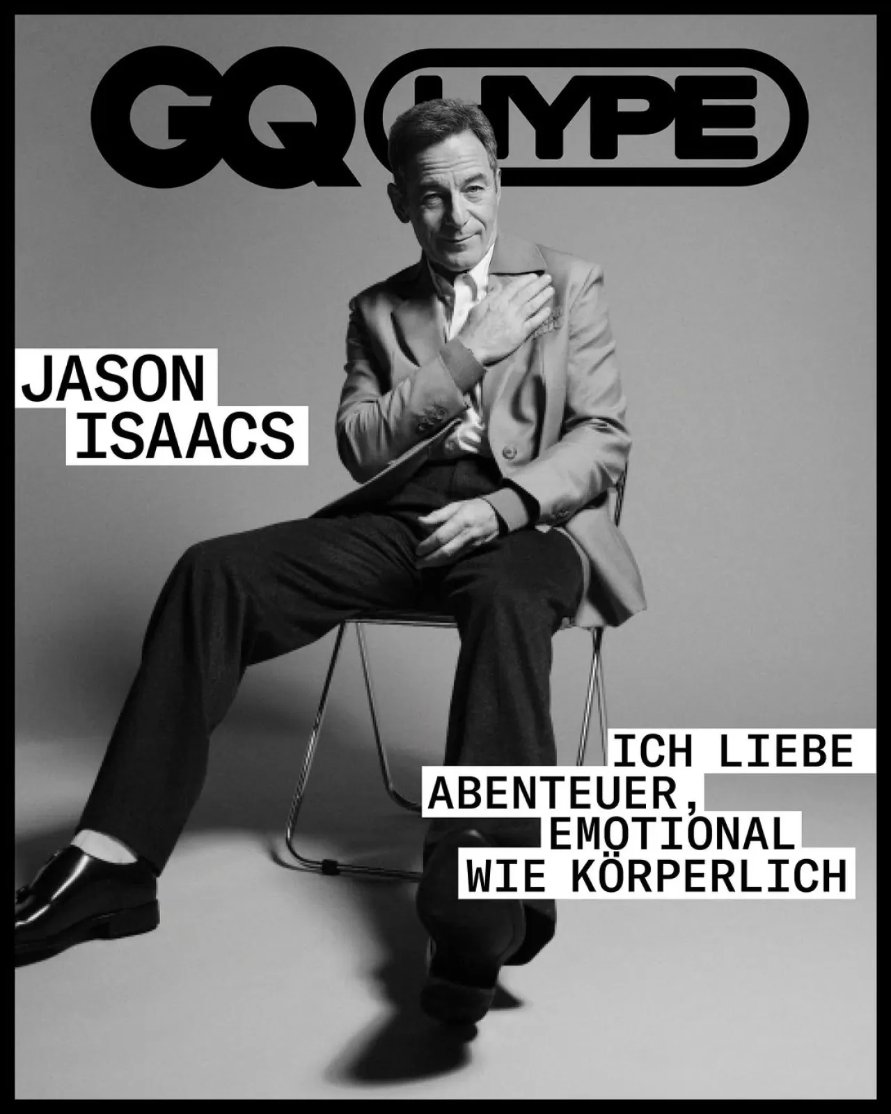 Jason Isaacs, GQ Germany'nin