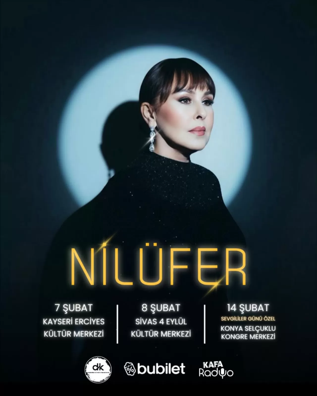 Nilüfer, Şubat Konserleriyle Sahnelere Dönüyor