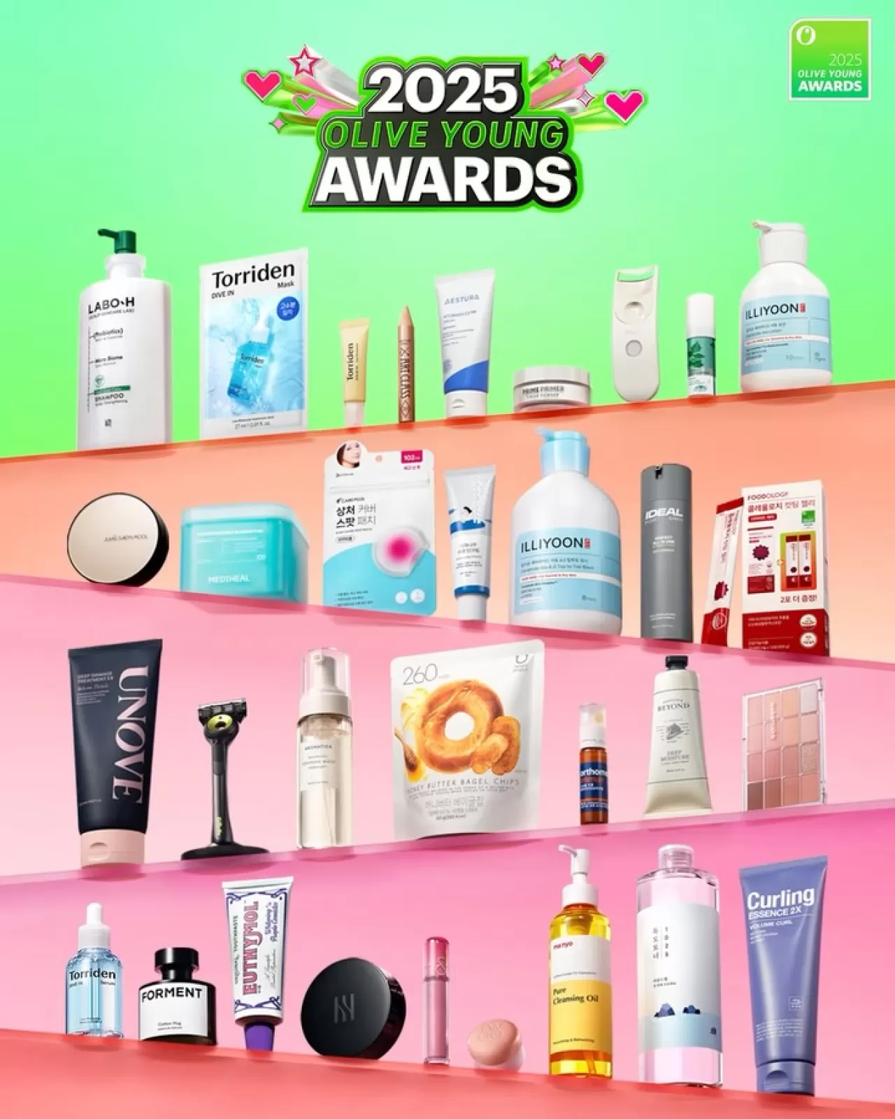 2025 Olive Young Awards: Tüketici Verileriyle Seçilen Trend Ürünler Açıklanıyor