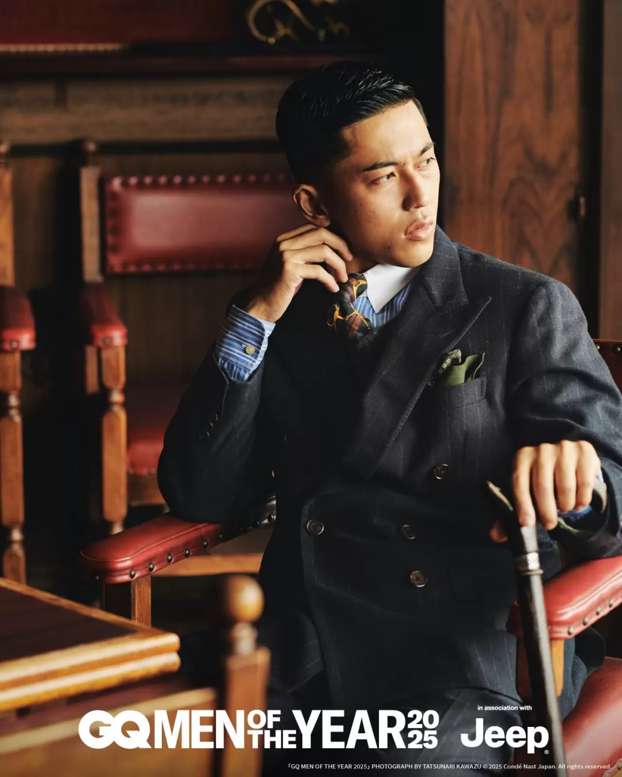 Kaito Tokito Oda, GQ JAPAN'ın 2025 Yılın Erkekleri Ödüllerinde En İyi Sporcu Seçildi