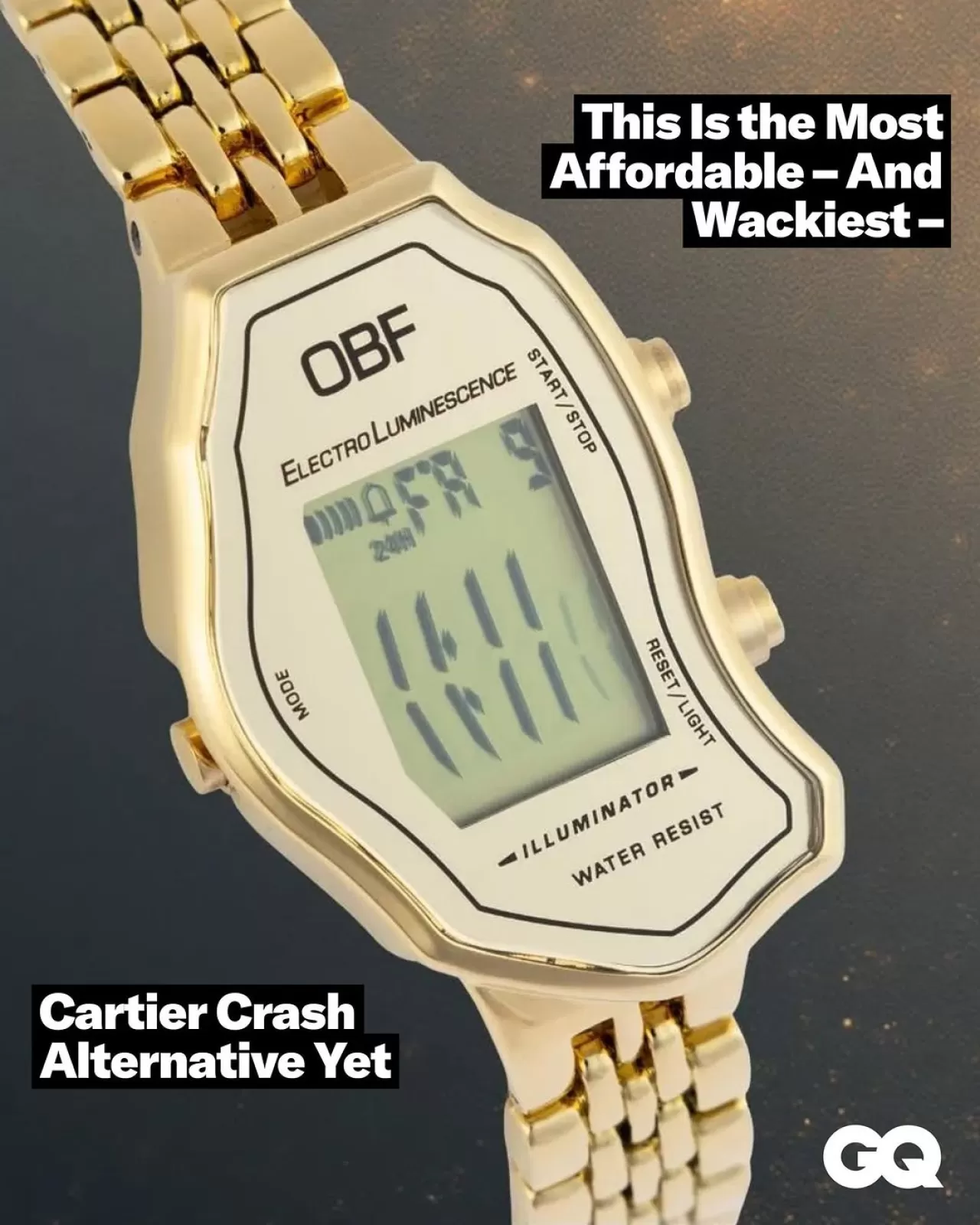 GQ Moda Dergisi, Bağımsız Bir Markanın Kartier Crash Yorumunu Duyurdu