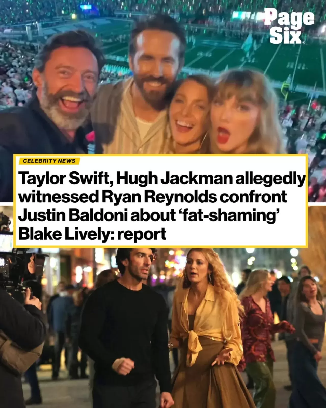 Ryan Reynolds'un Justin Baldoni'ye Yönelik Sözleşmiş Olduğu İddia Edilen Diyaloğa Hugh Jackman ve Taylor Swift'in Tanık Olduğu Belirtildi